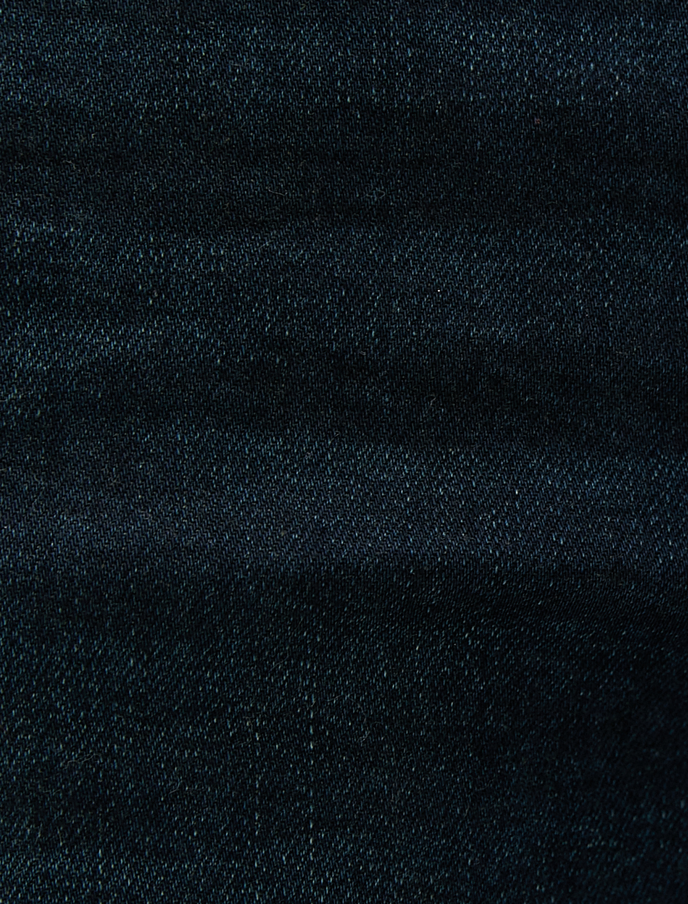   Bermuda Kot Şort Katlı Paça Detaylı Cepli Düğmeli