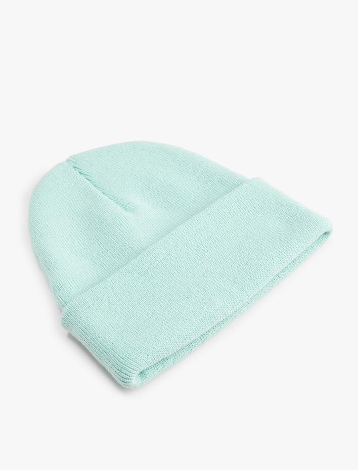 Kadın Lastikli Örgü Basic Bere