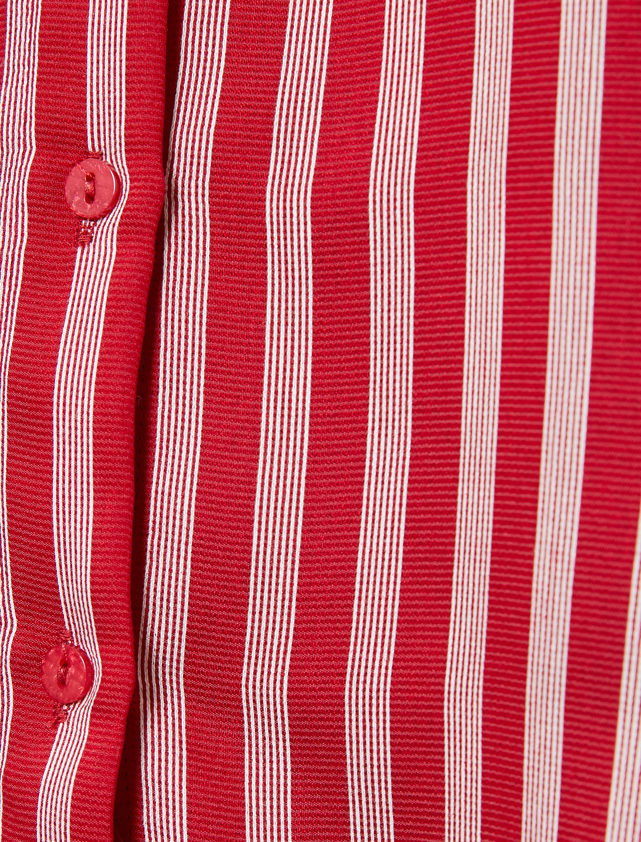   Uzun Kollu Gömlek Düğmeli