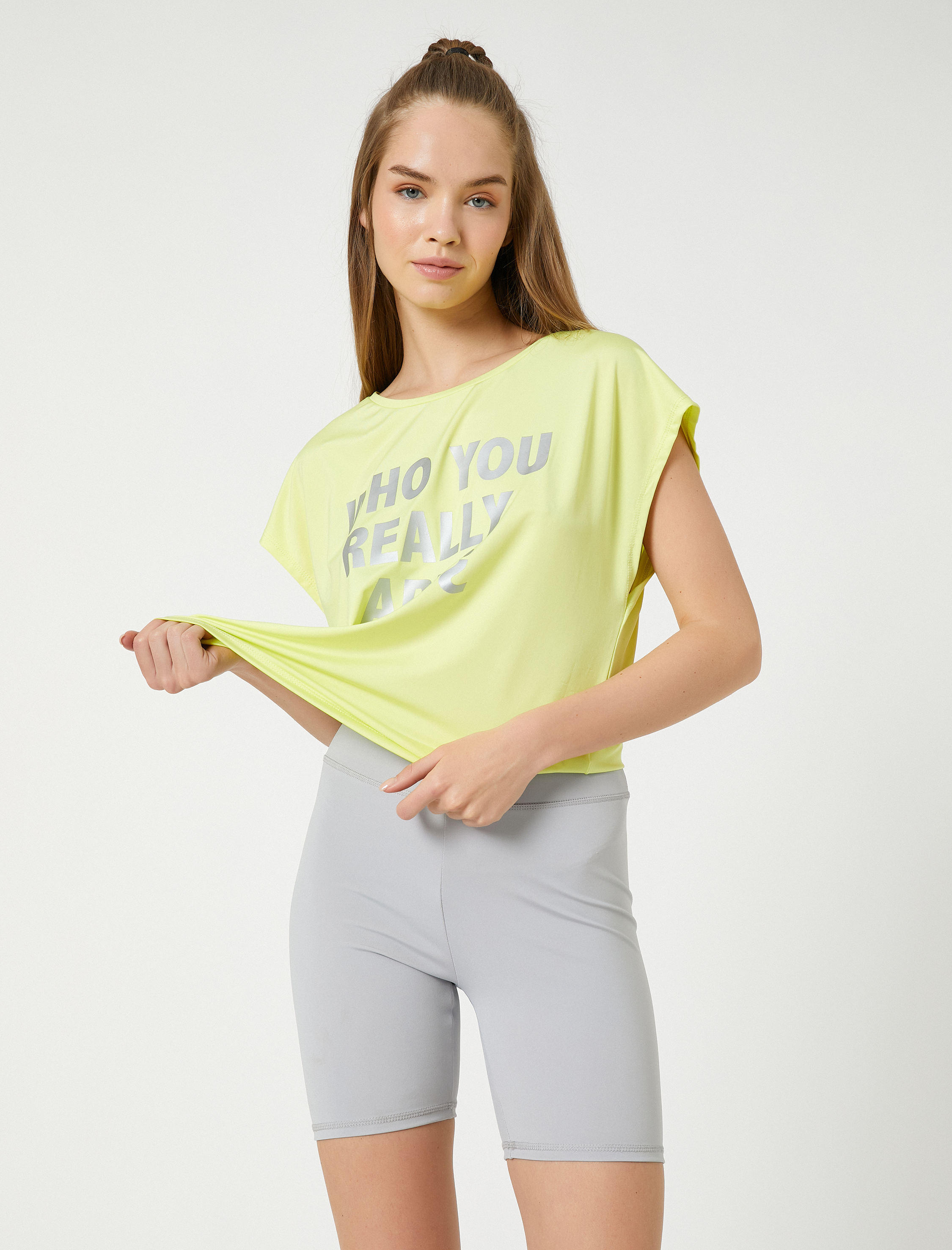   Basic Biker Tayt Yüksek Bel