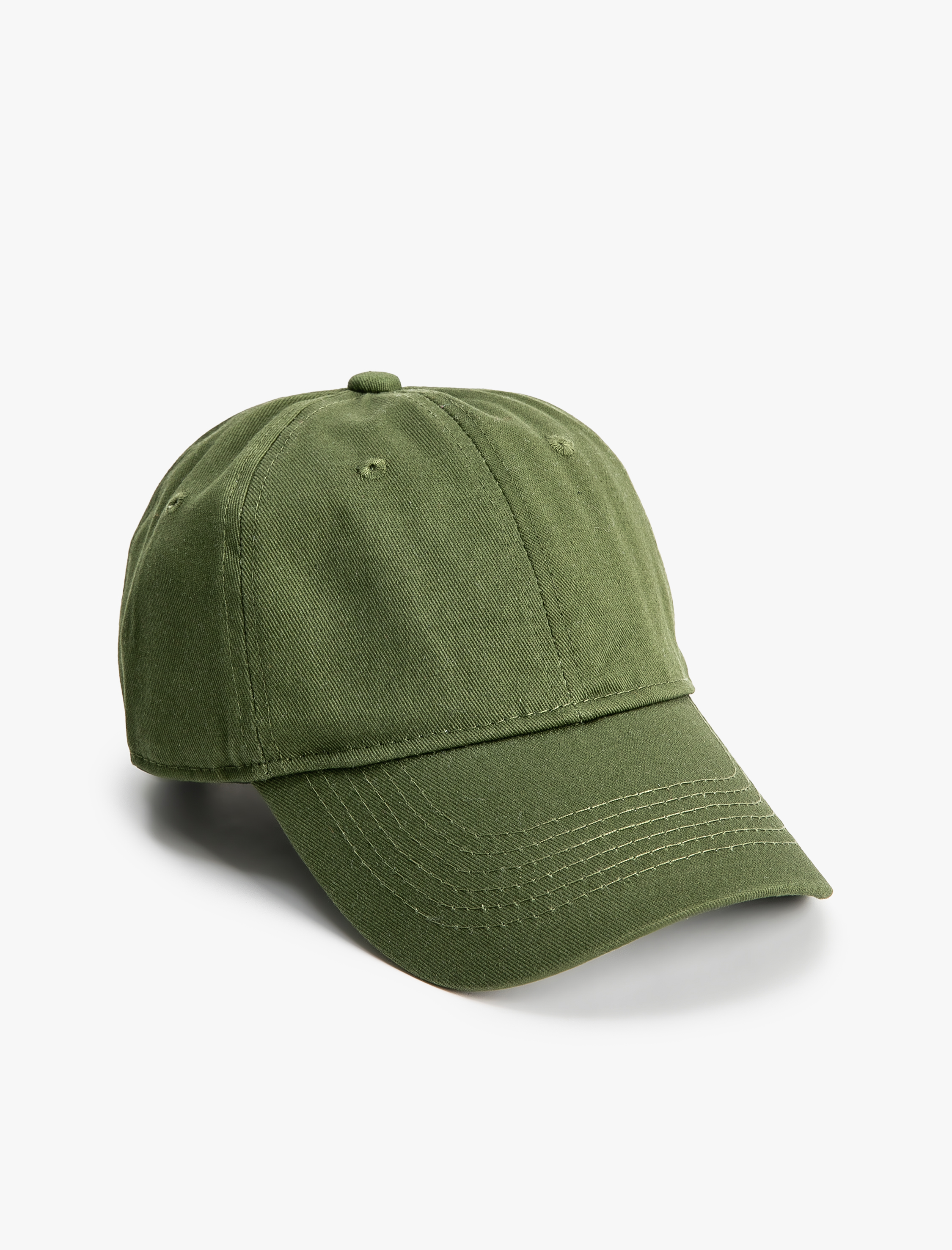  Erkek Basic Kep Şapka Dikiş Detaylı Pamuklu