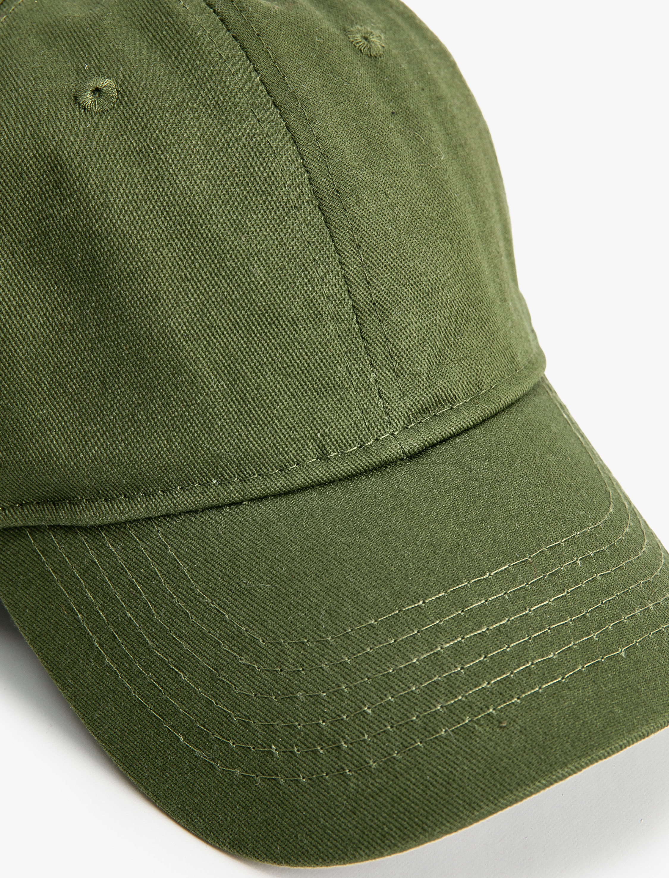  Erkek Basic Kep Şapka Dikiş Detaylı Pamuklu