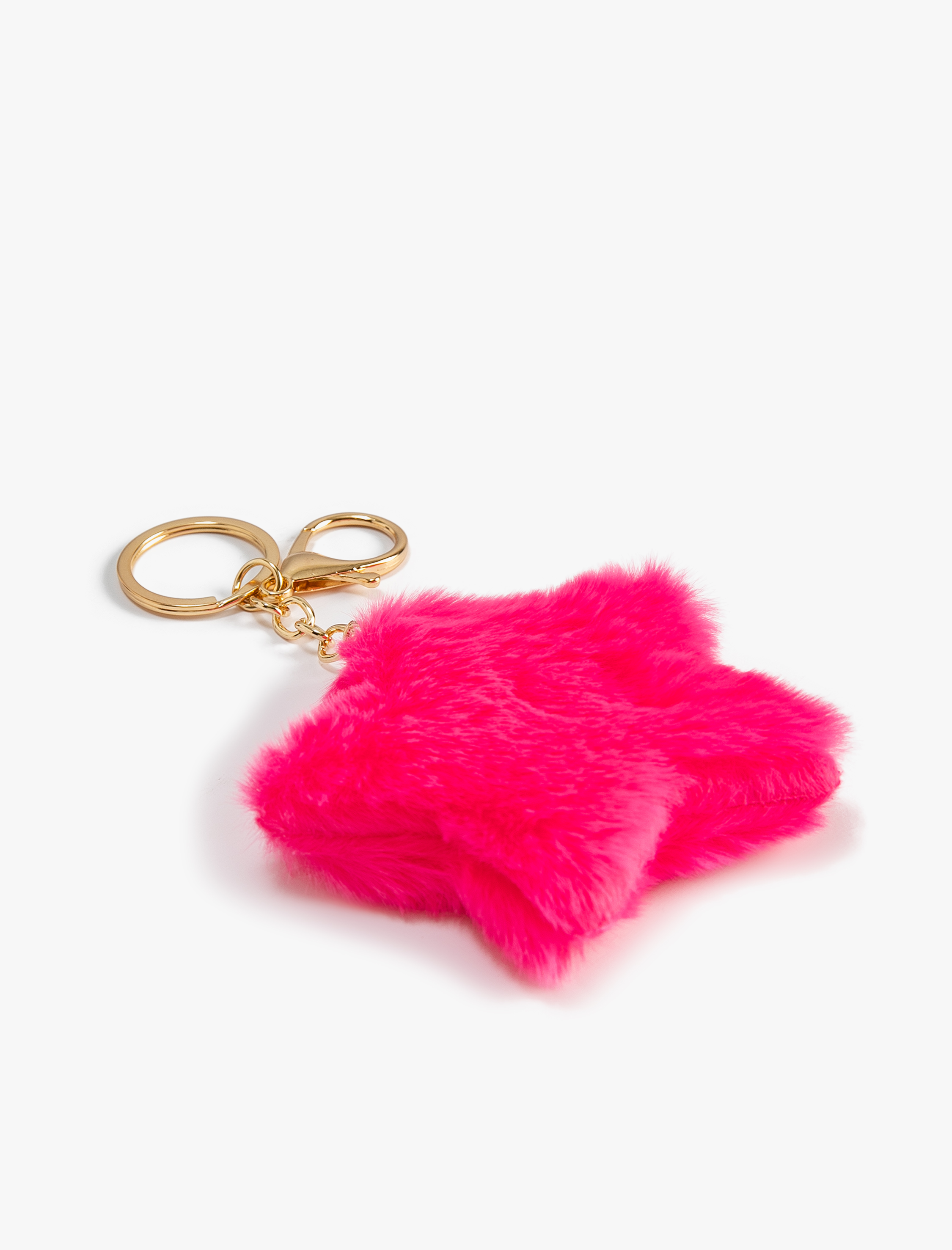  Kadın Suni Kürk Detaylı Anahtarlık