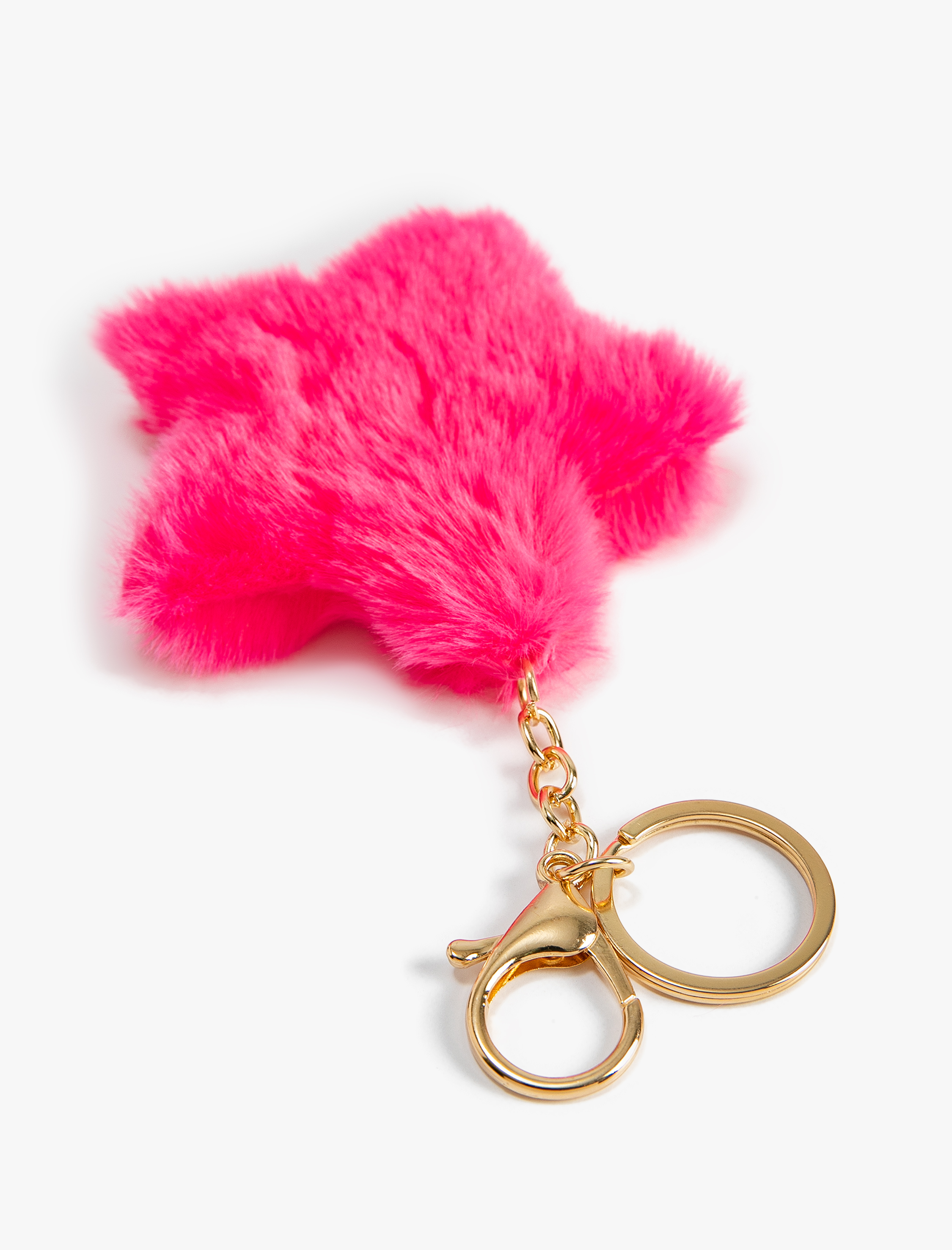  Kadın Suni Kürk Detaylı Anahtarlık
