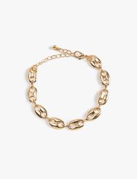 Chunky Metal Zincir Bileklik