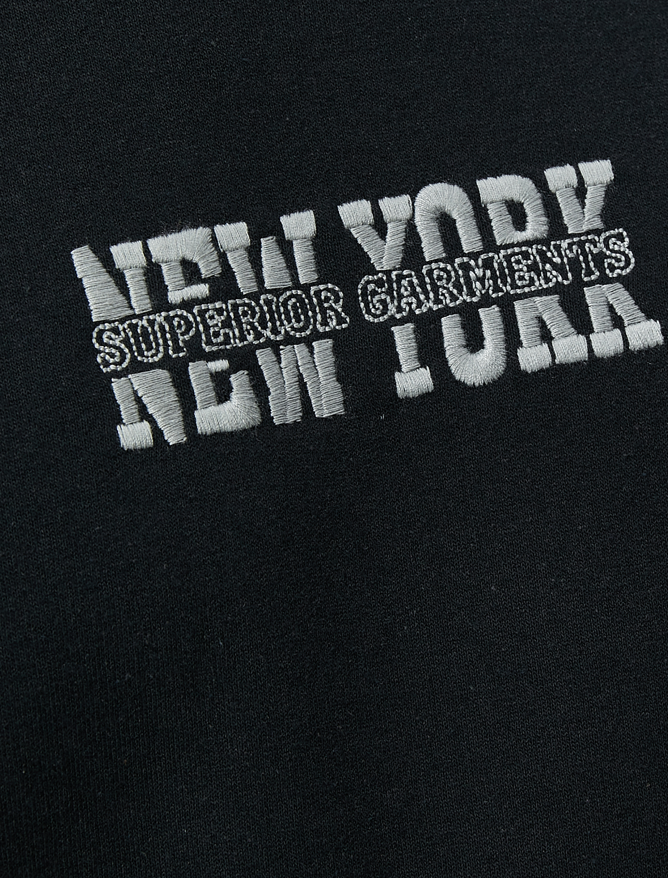   Kolej Sweat Bisiklet Yaka İşleme Detaylı Uzun Kollu Şardonlu