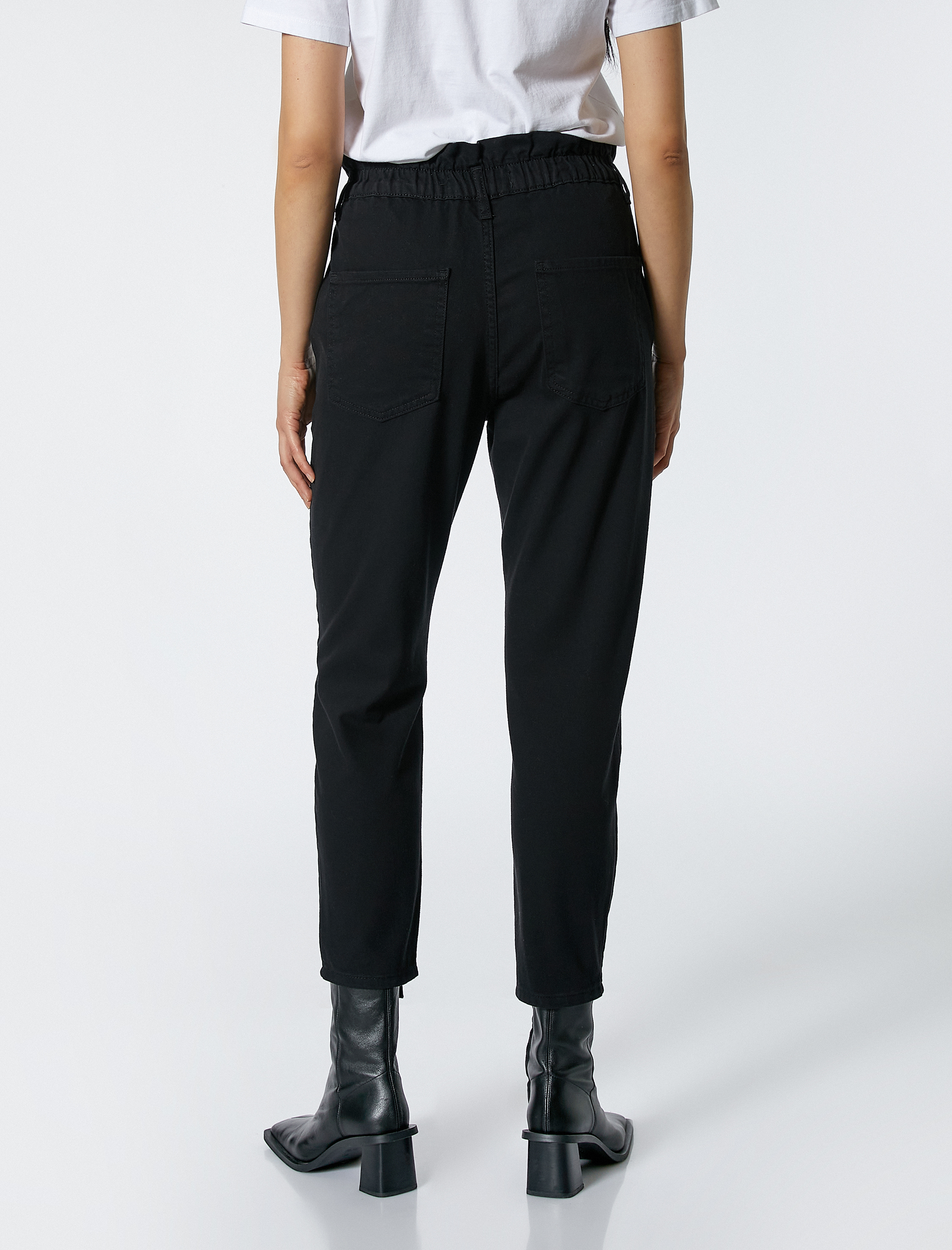   Gabardin Pantolon Hafif Daralan Paça Pamuklu