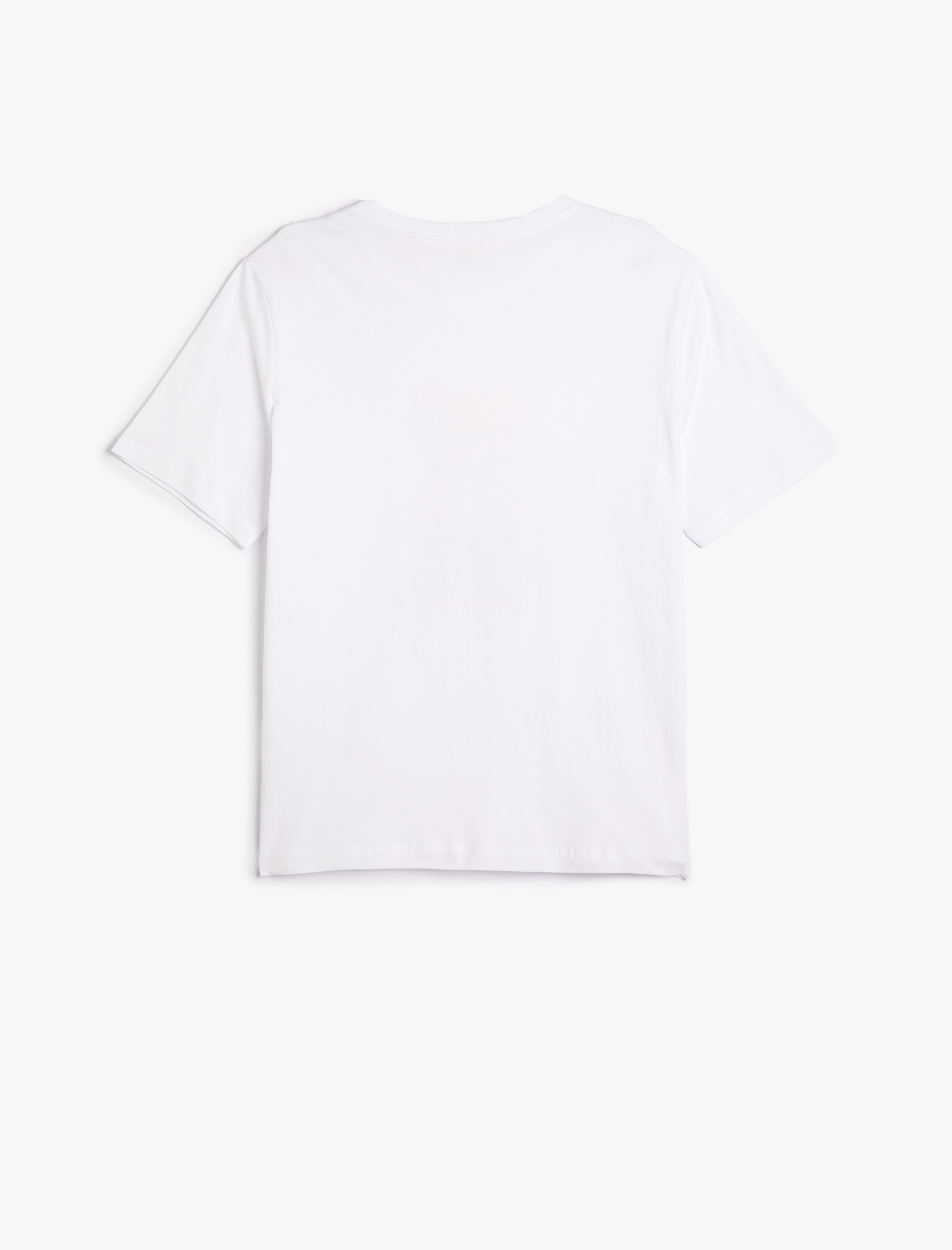   Ayıcık Baskılı Tişört Pamuklu