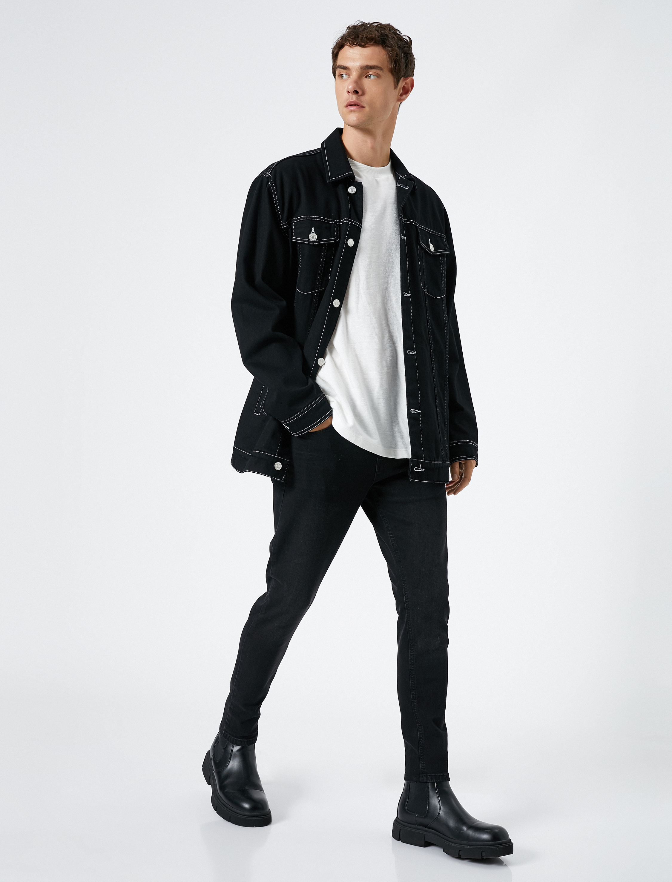   Super Skinny Fit Kot Pantolon - Justin Jean