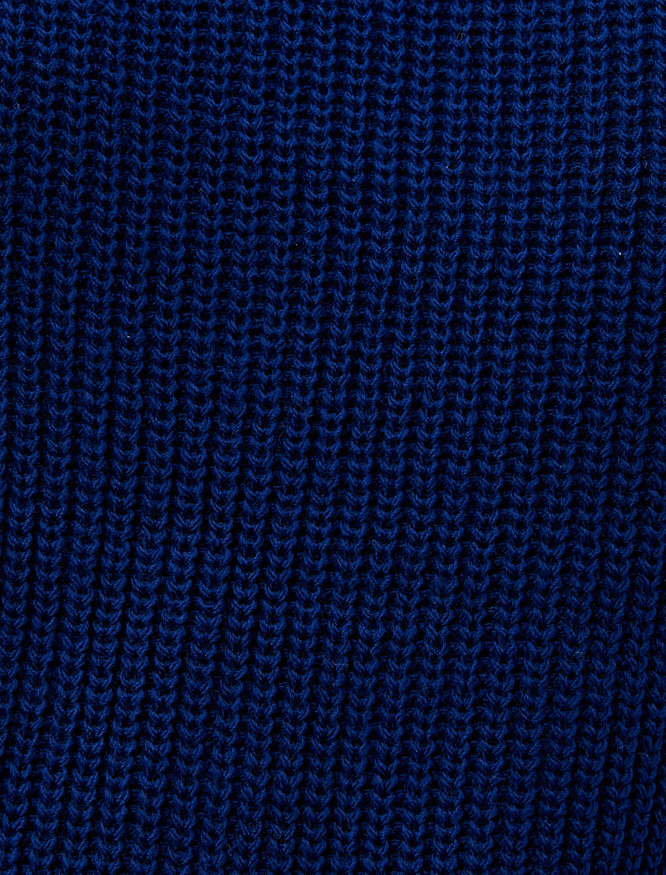   Basic Triko Kazak Yuvarlak Yaka Uzun Kollu