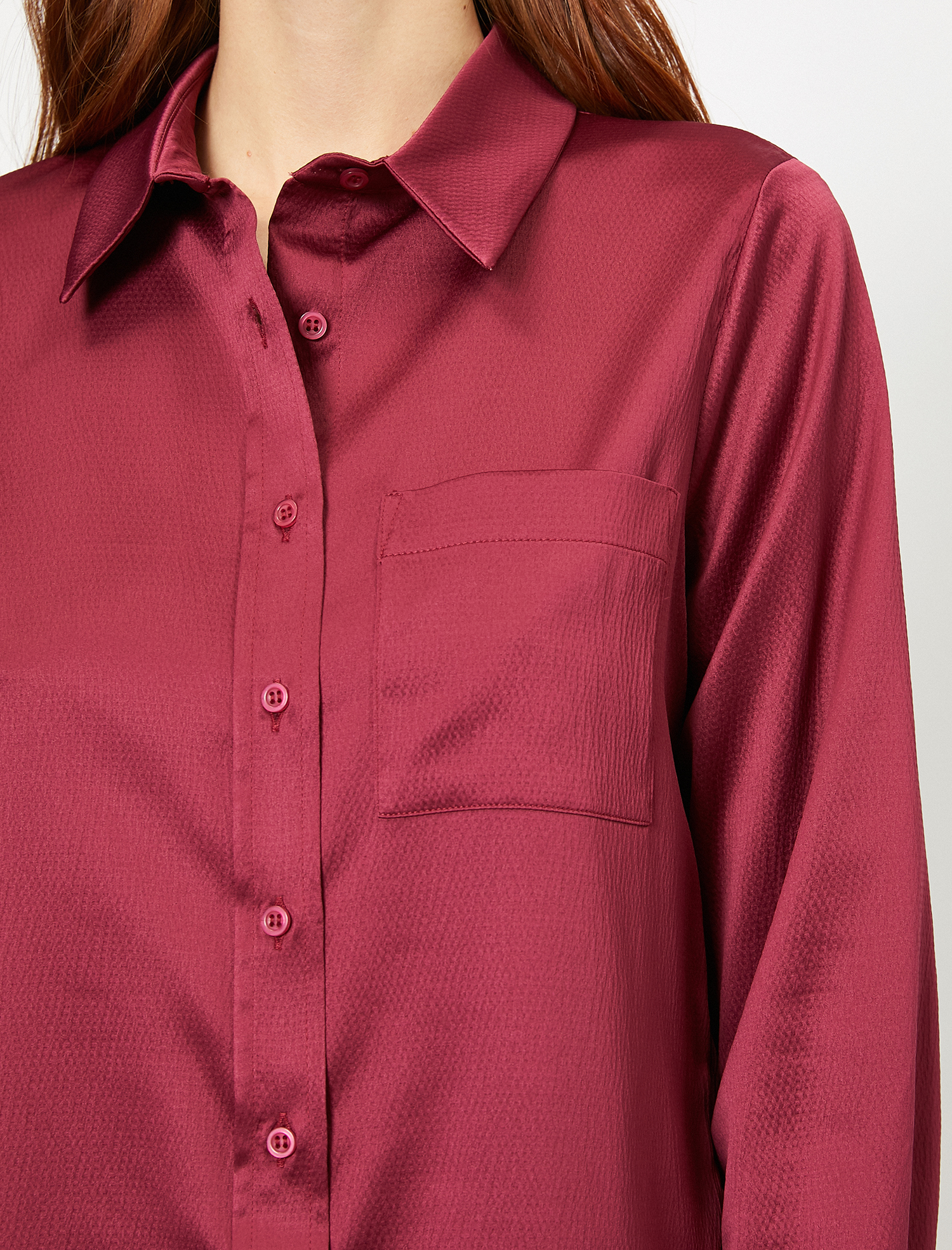   Cep Detaylı Gömlek