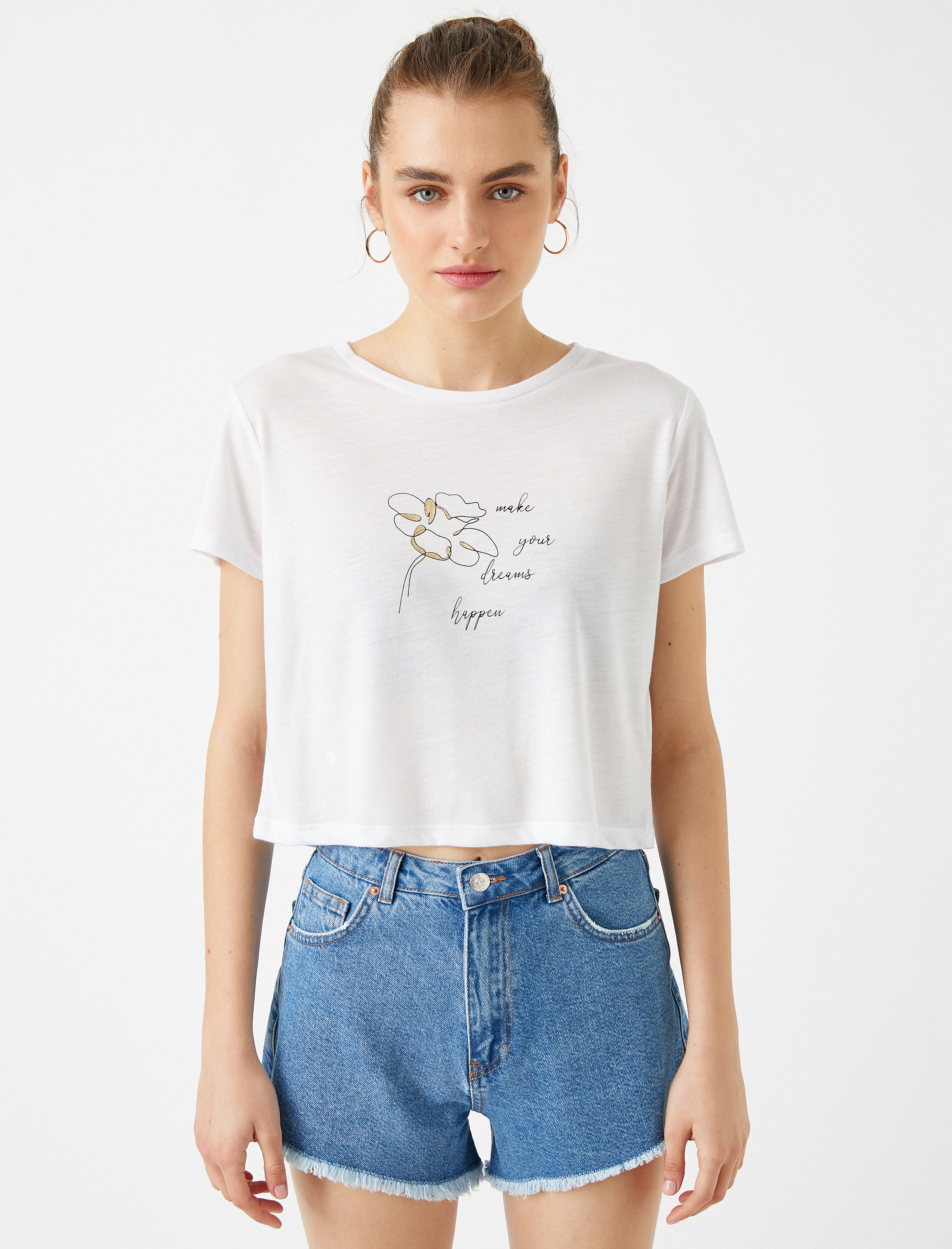   Yazılı Baskılı Tişört