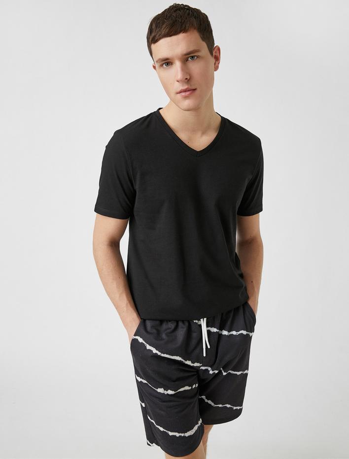 Slim Fit Basic Tişört