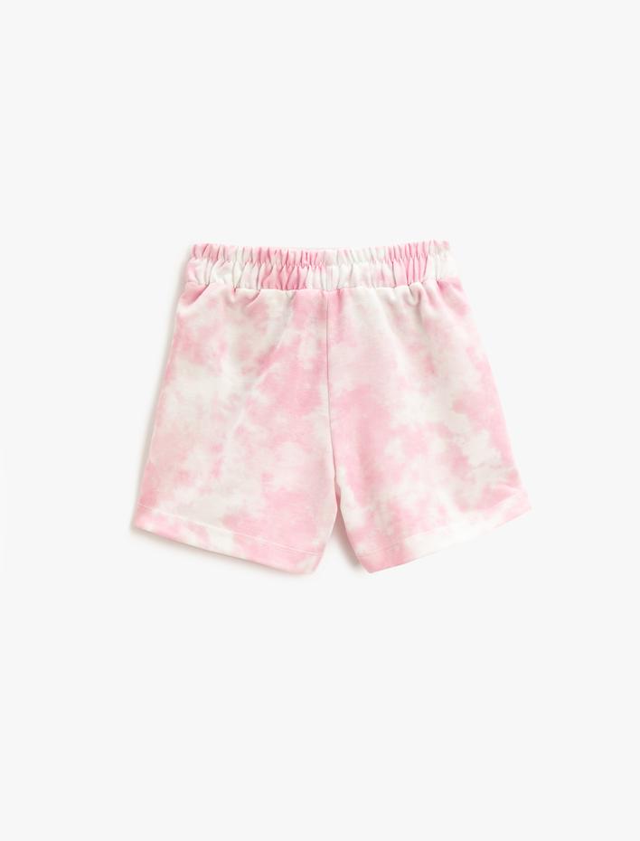 Kız Çocuk Batik Desenli Şort