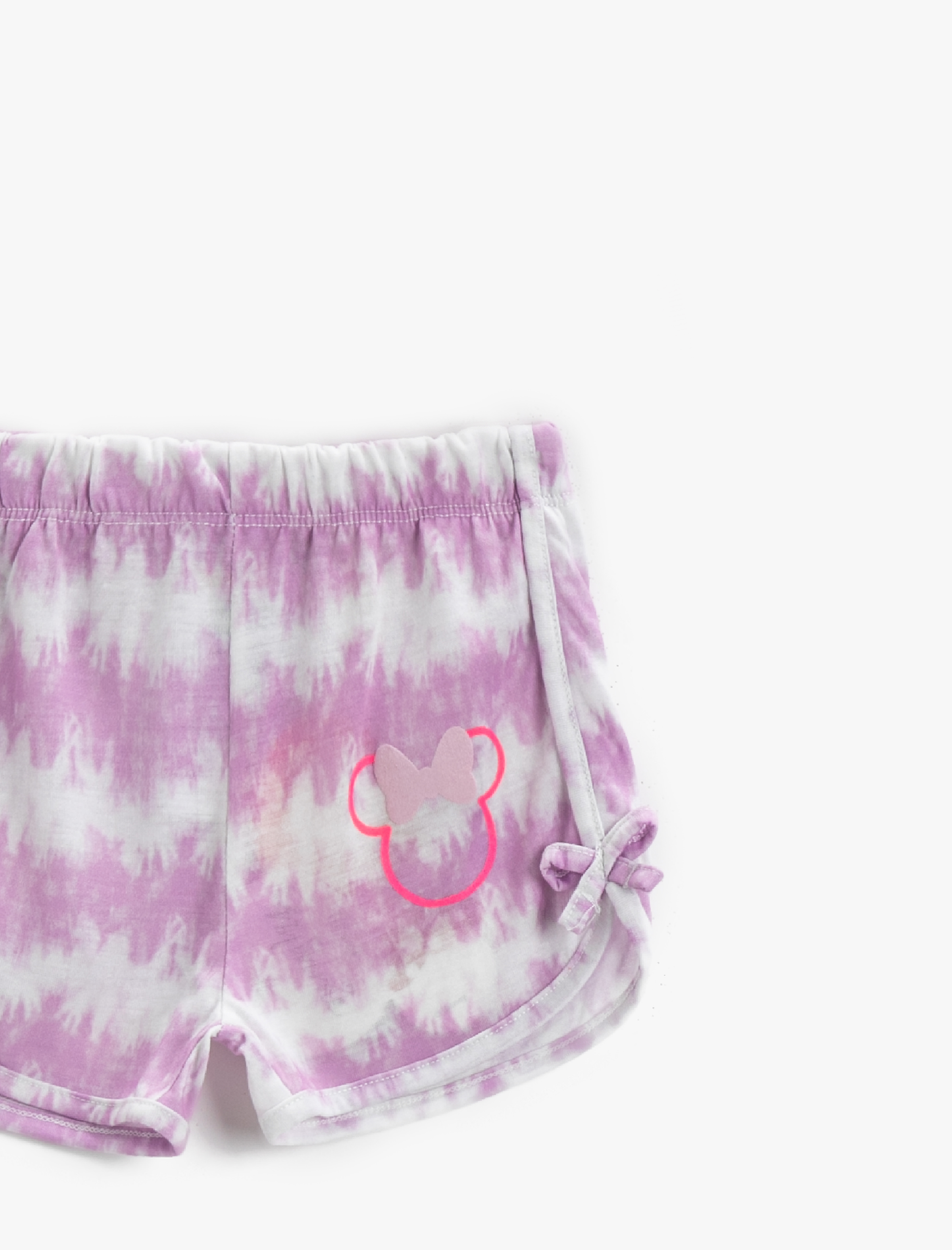  Kız Bebek Minnie Mouse Şort Lisanslı Batik