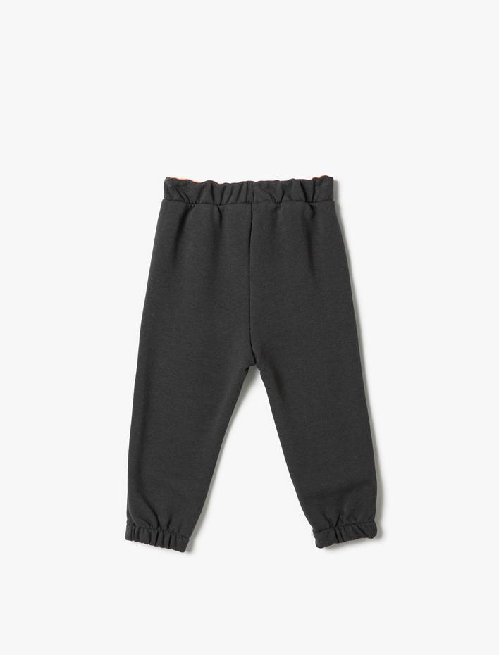 Erkek Bebek Jogger Eşofman Altı Beli Bağlamalı