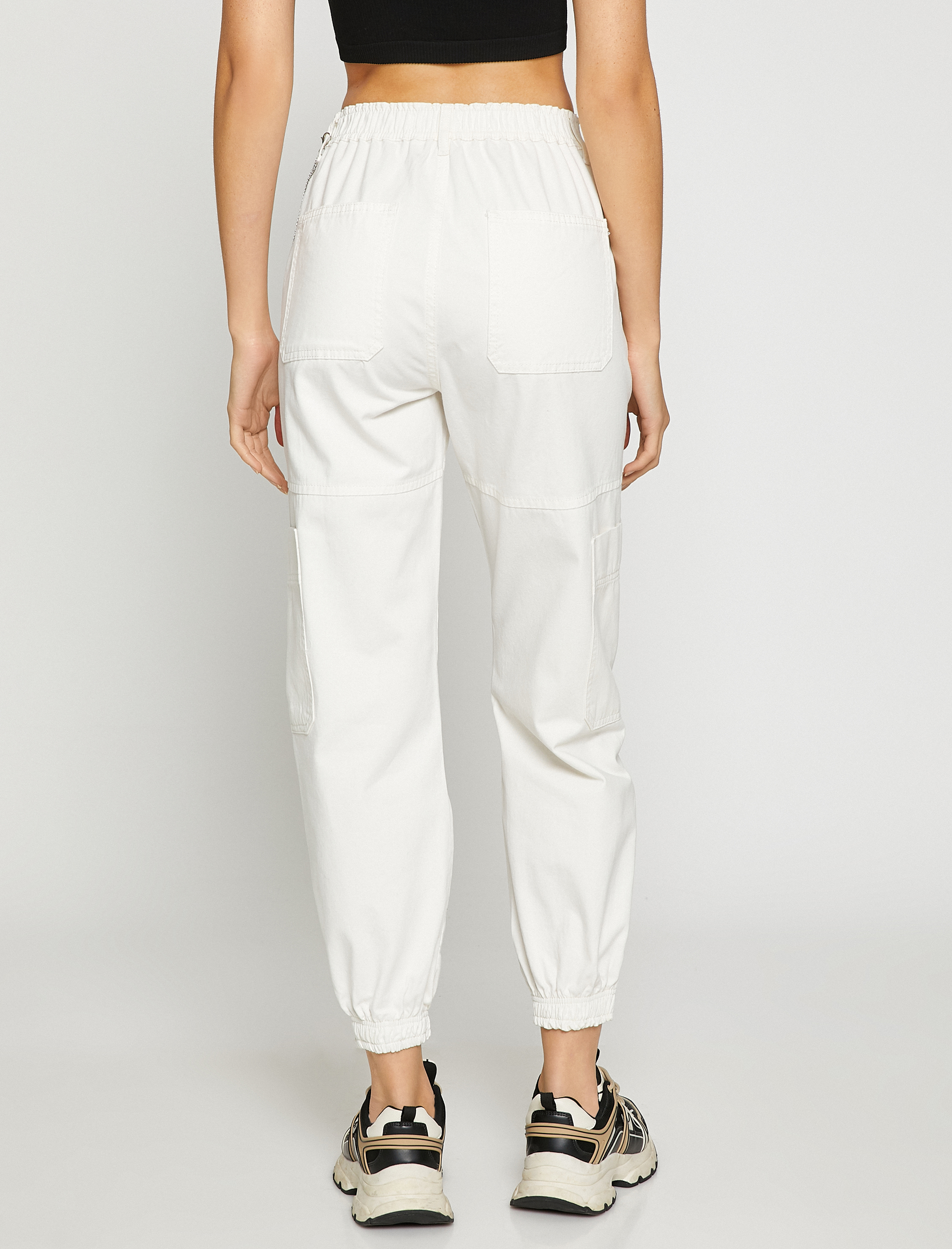   Jogger Pantolon Zincir Detaylı