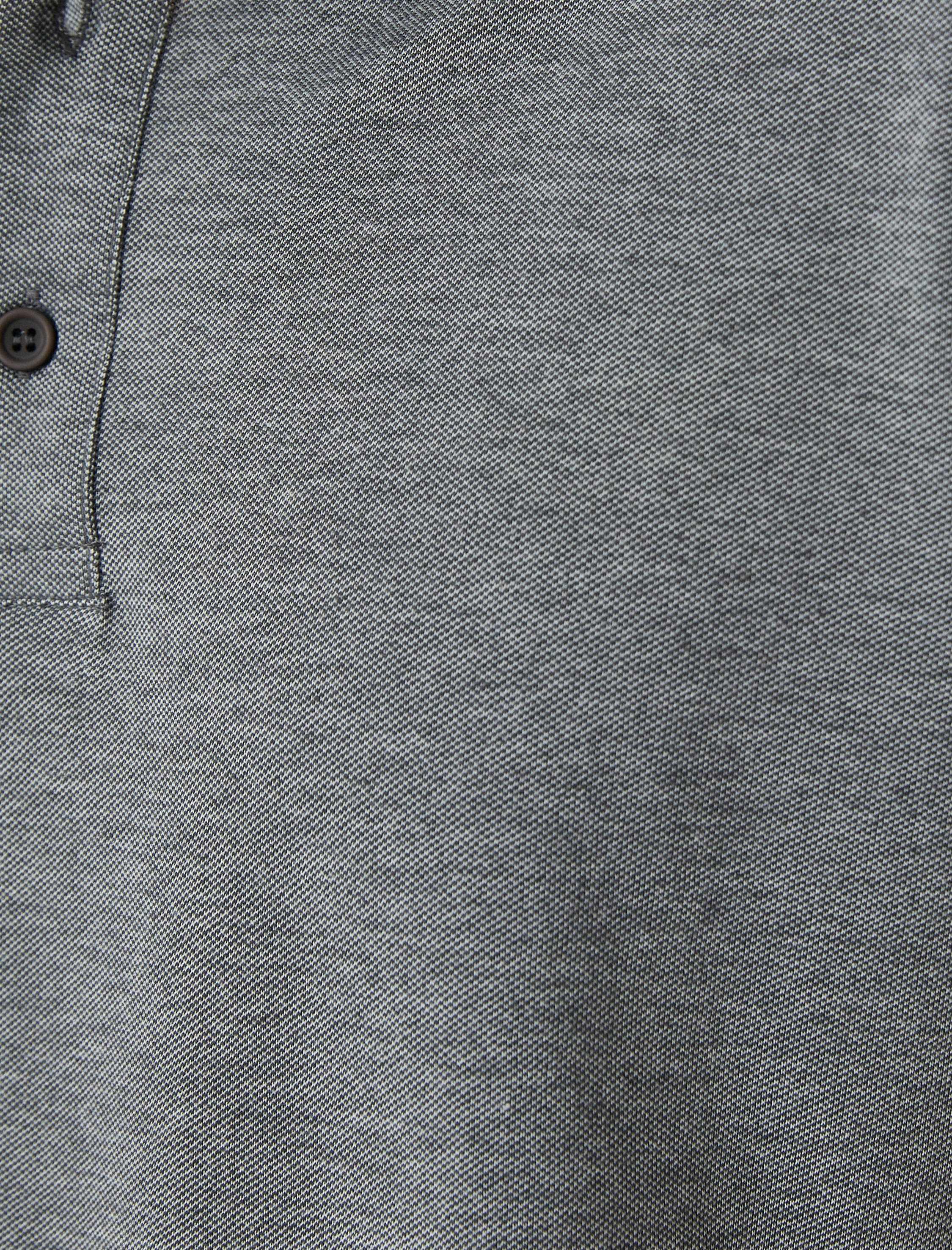   Polo Yaka Tişört Düğme Detaylı Dar Kesim