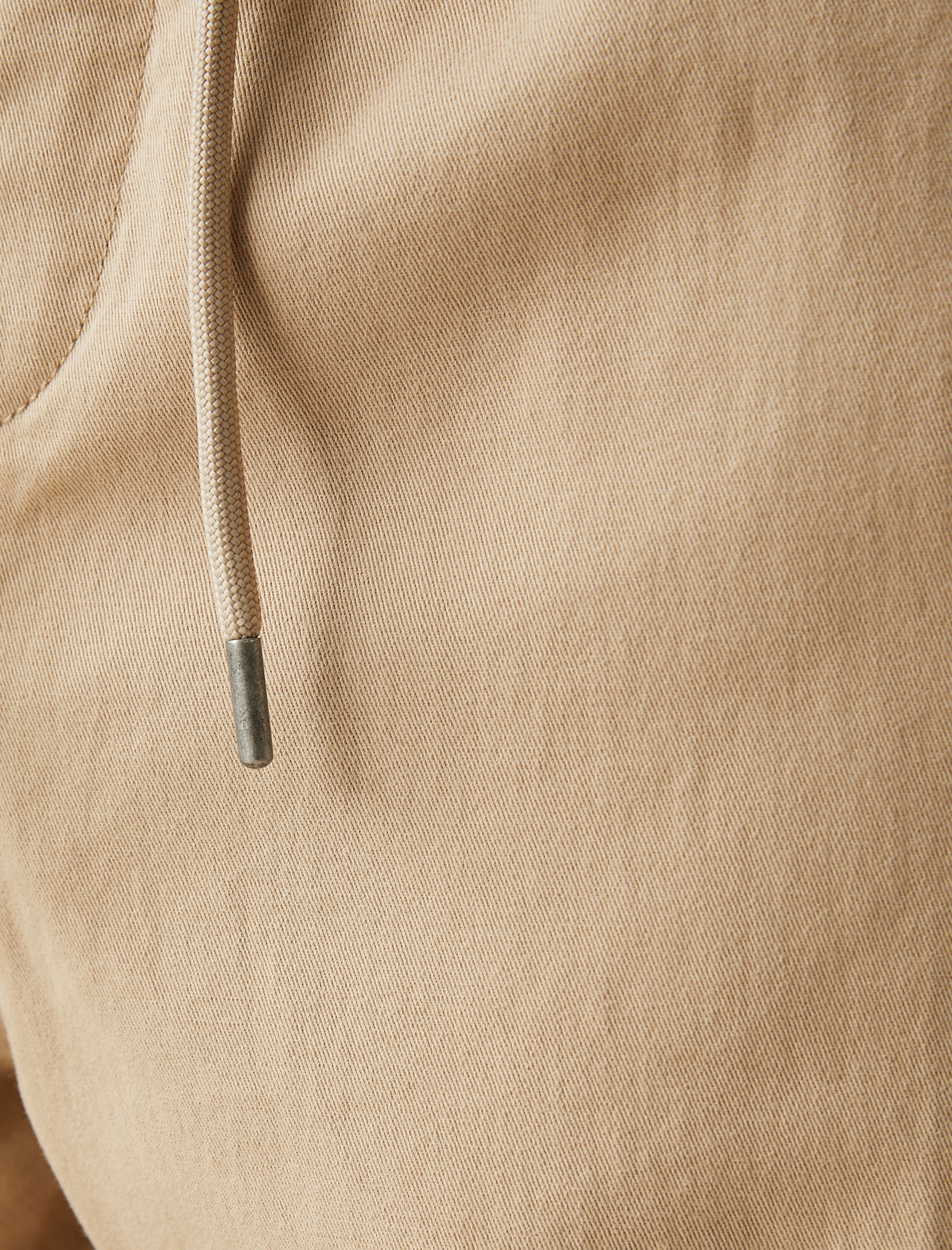   Jogger Kargo Pantolon Beli Bağcıklı Cep Detaylı