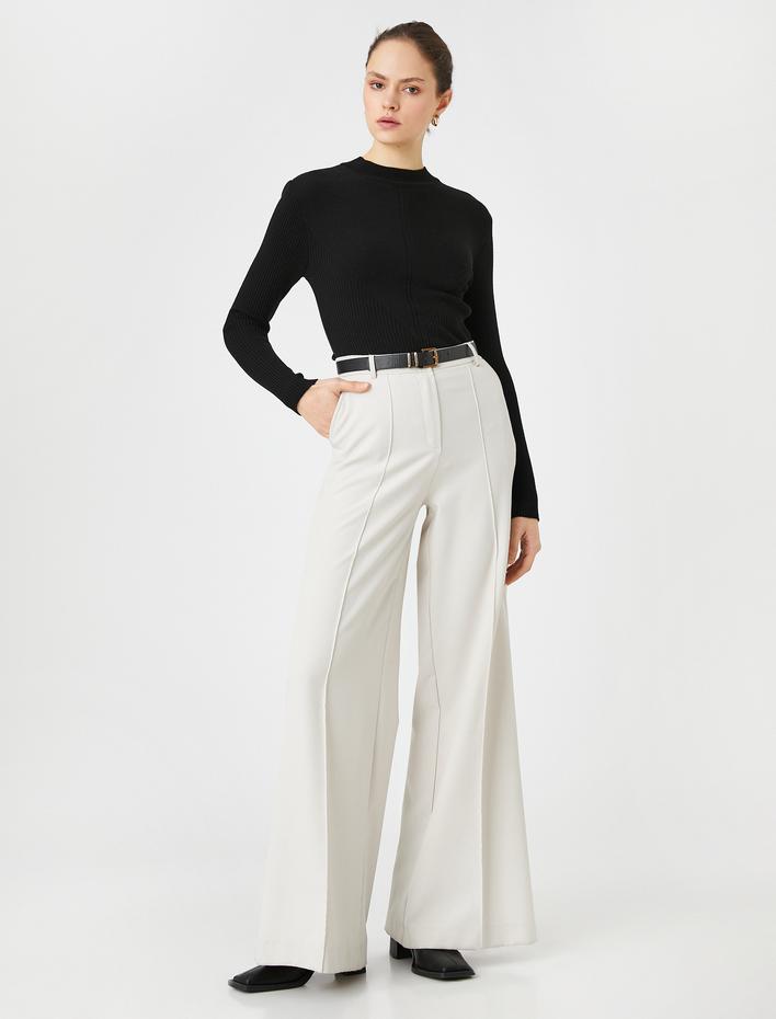  Yarım Balıkçı Yaka Akrilik Kazak