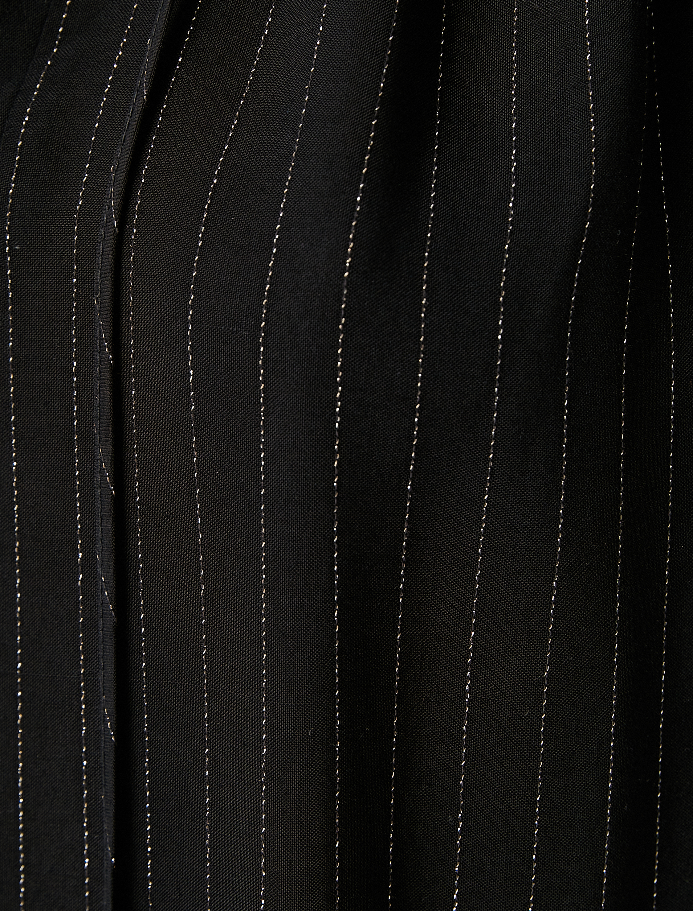 Simli Tunik V Yaka Bağlama Detaylı