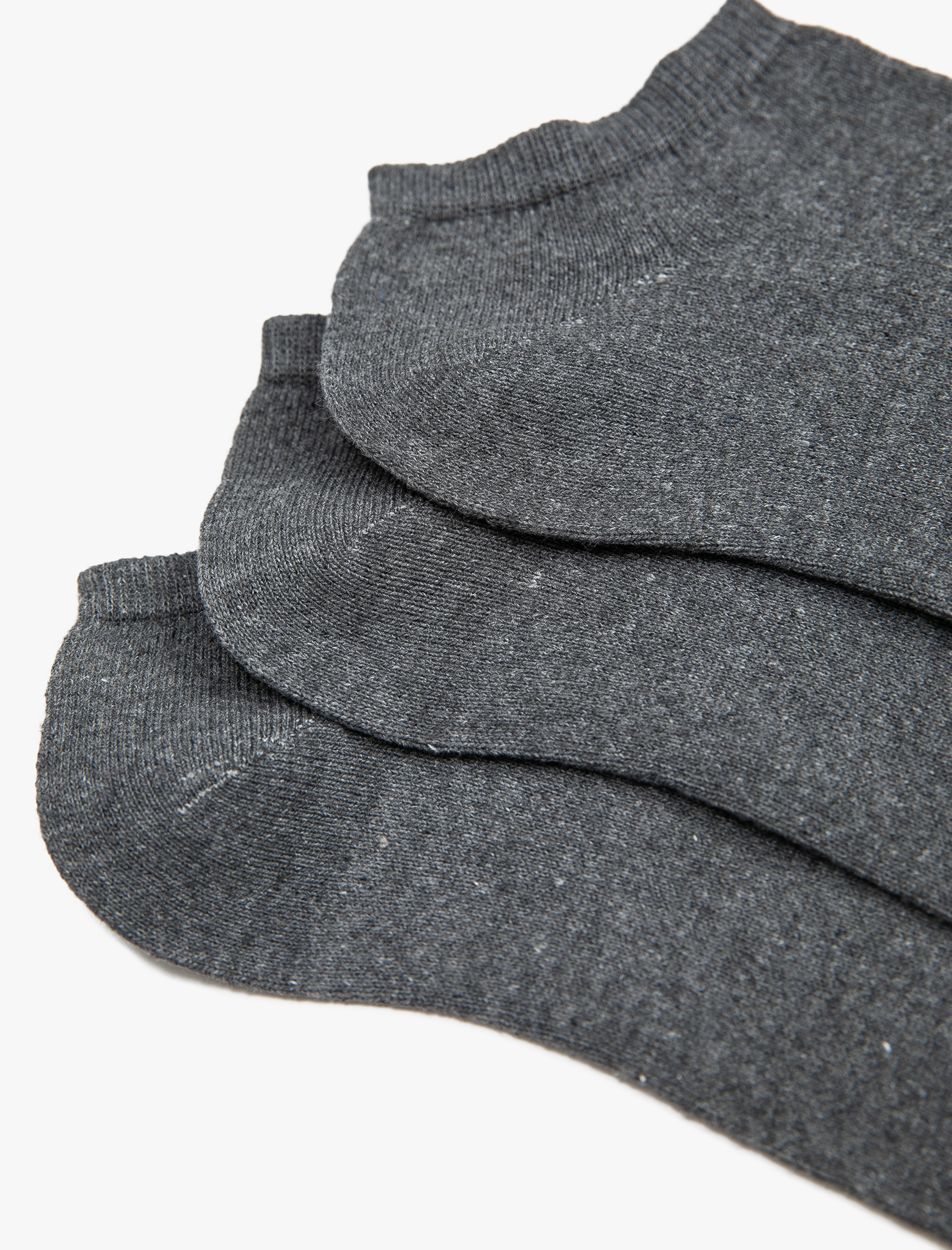  Erkek Basic 3'lü Patik Çorap Seti