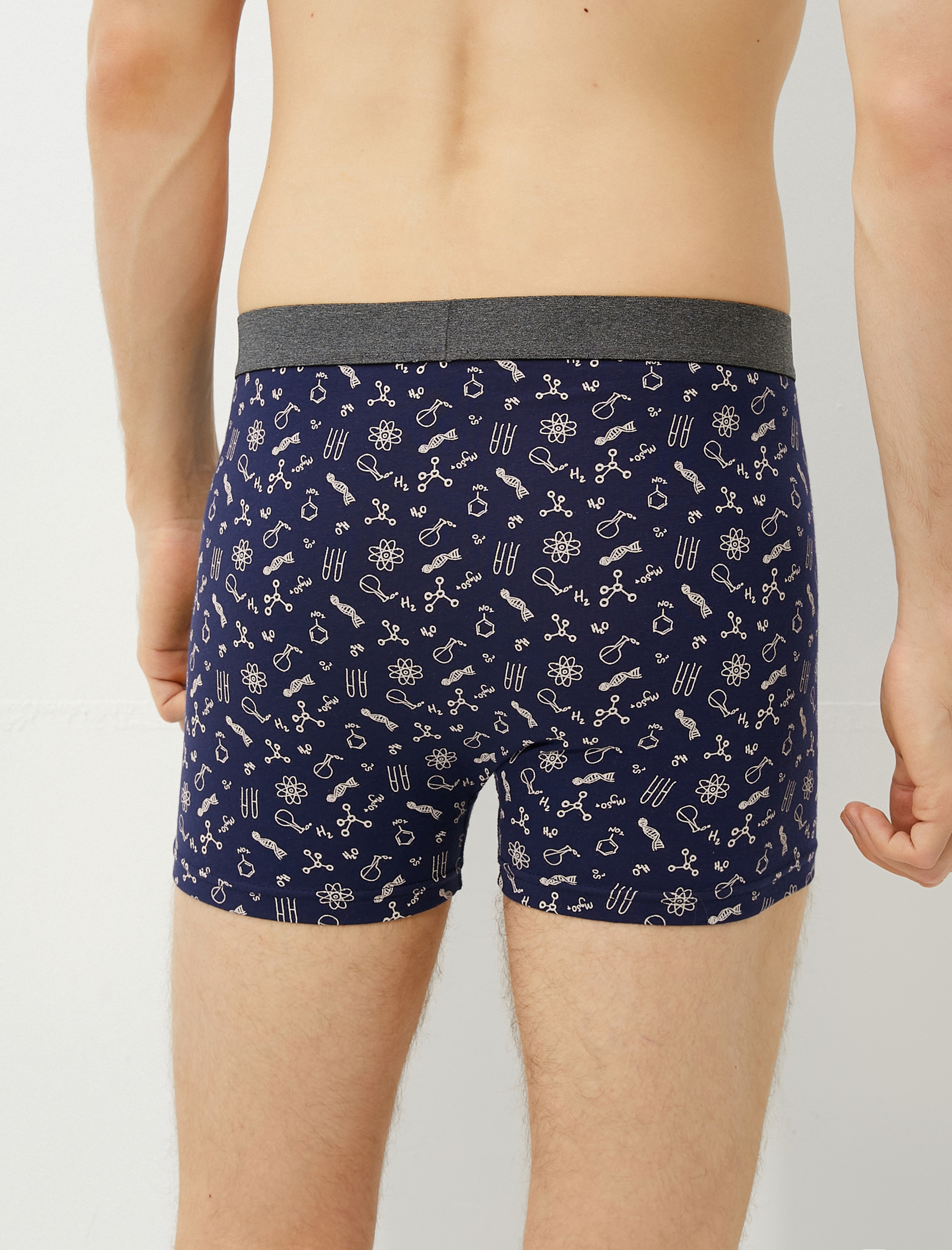   3'lü Boxer Seti Slogan Baskılı