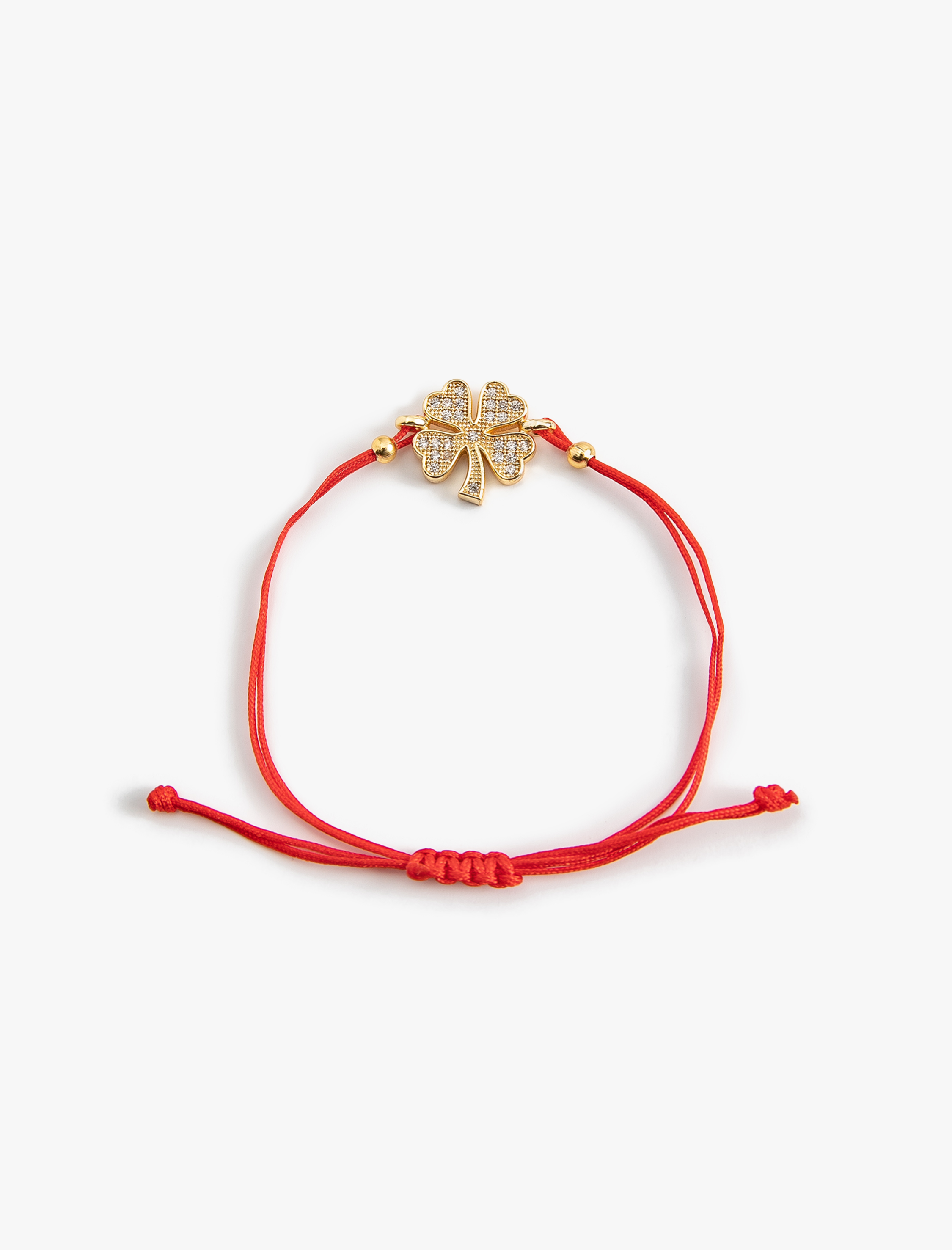  Kadın Yonca Charm Detaylı Bileklik