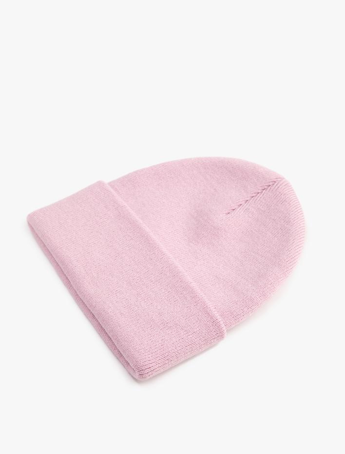 Kadın Lastikli Örgü Basic Bere