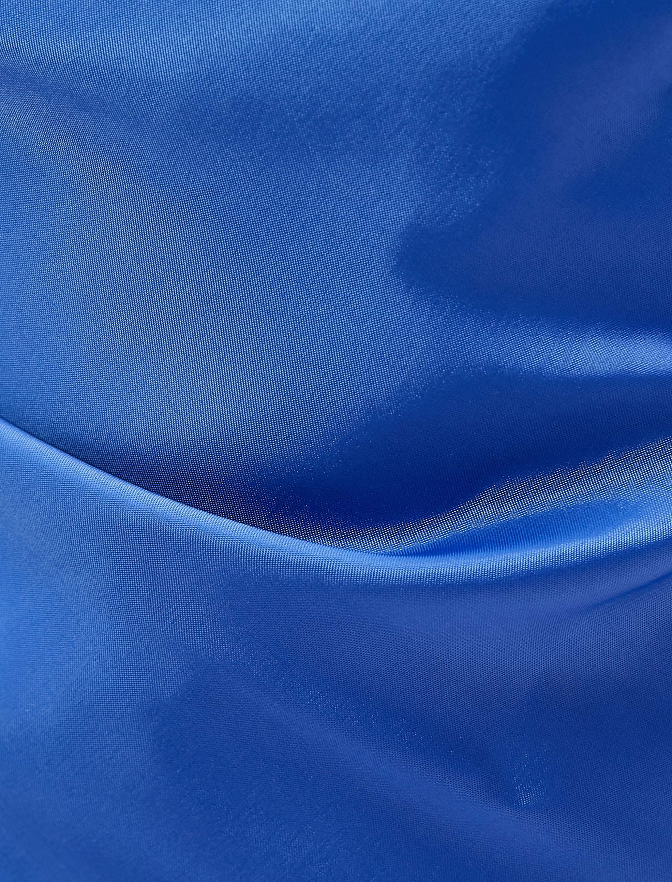   Saten Elbise İnce Askılı Degaje Yaka Sırtı Bağlamalı