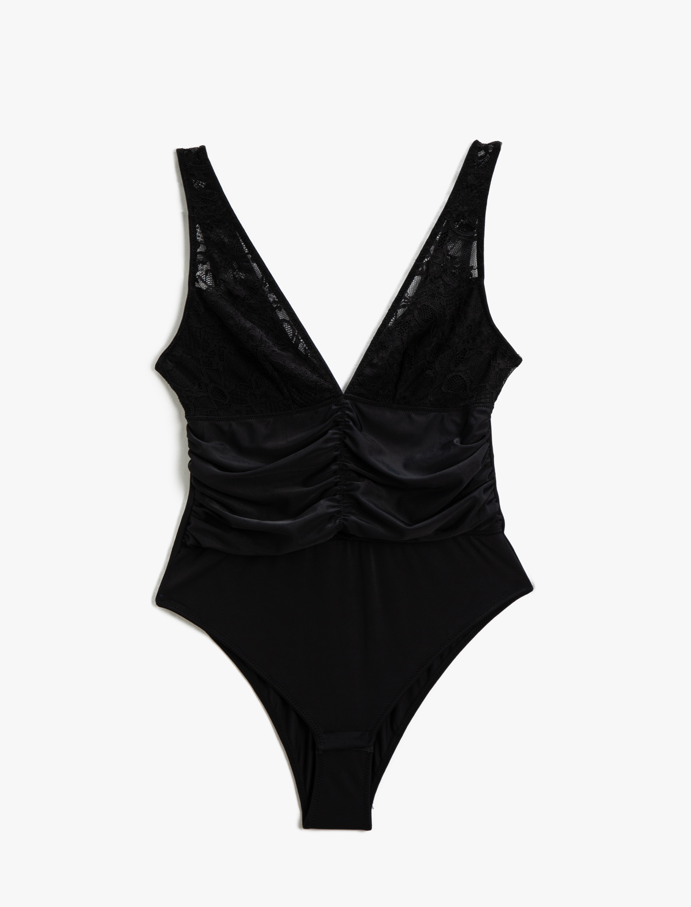   Drape Detaylı Bodysuit