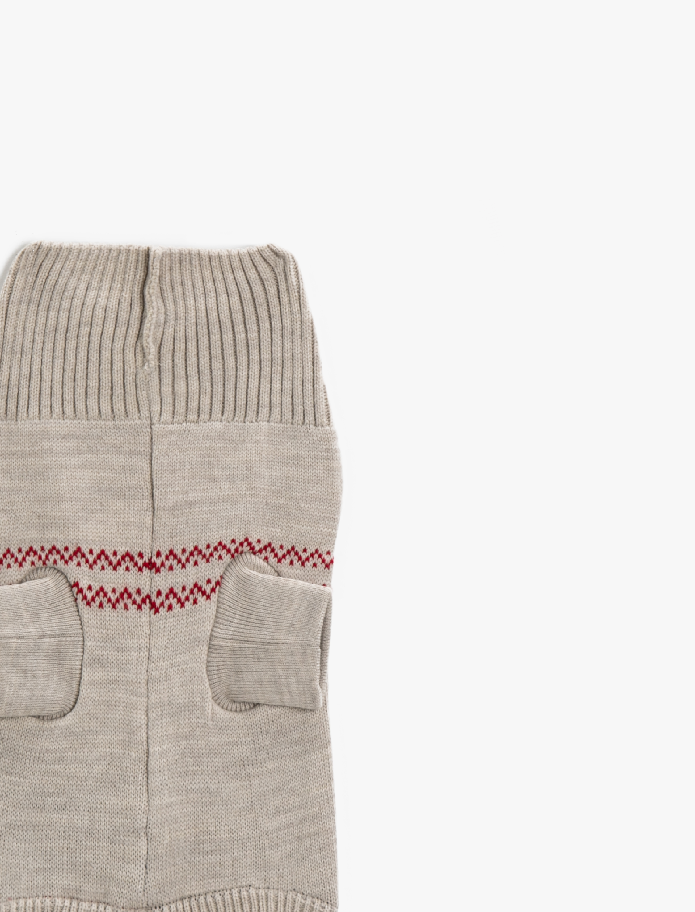   Desenli Köpek Triko Kazak