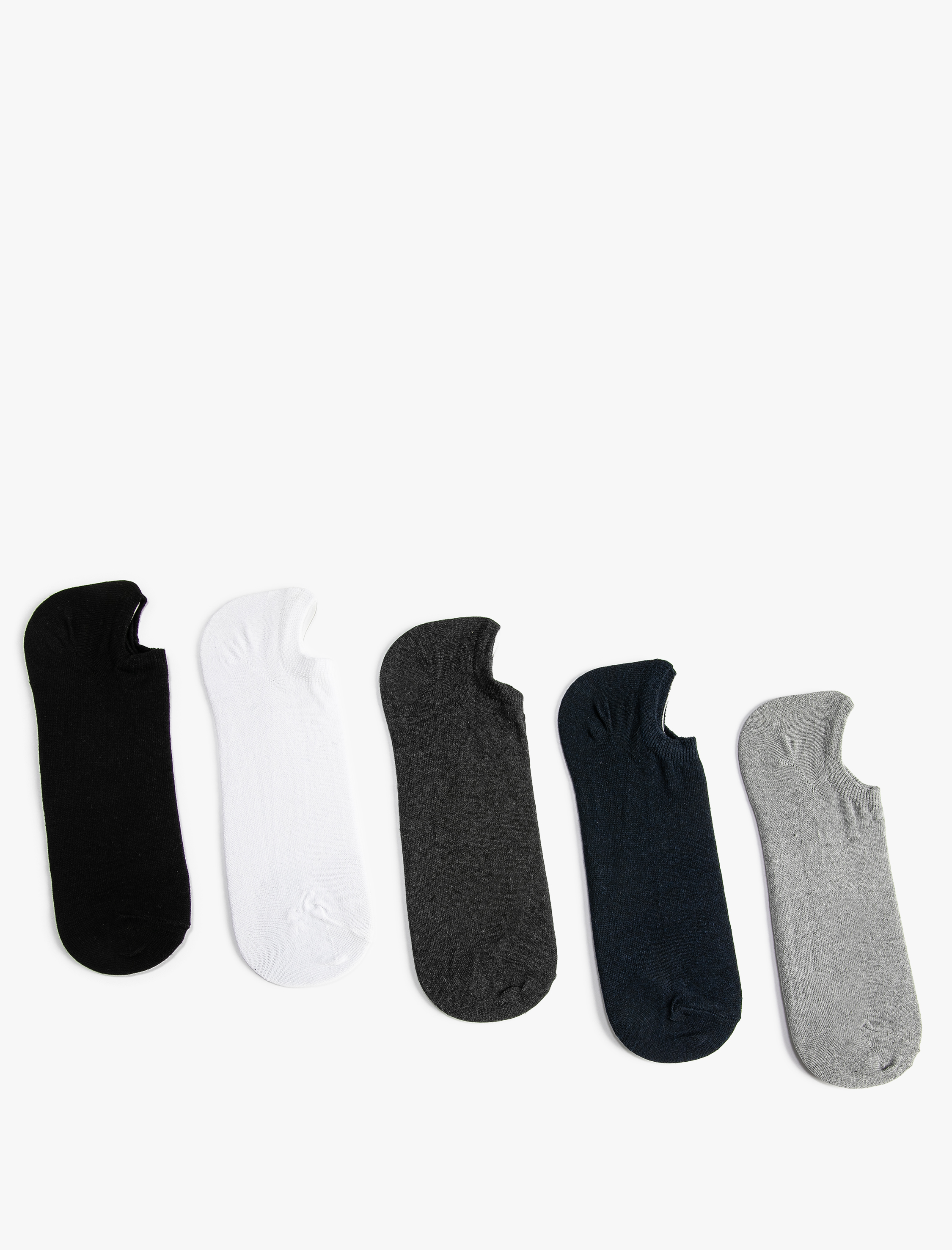  Erkek Basic 5'li Patik Çorap Seti