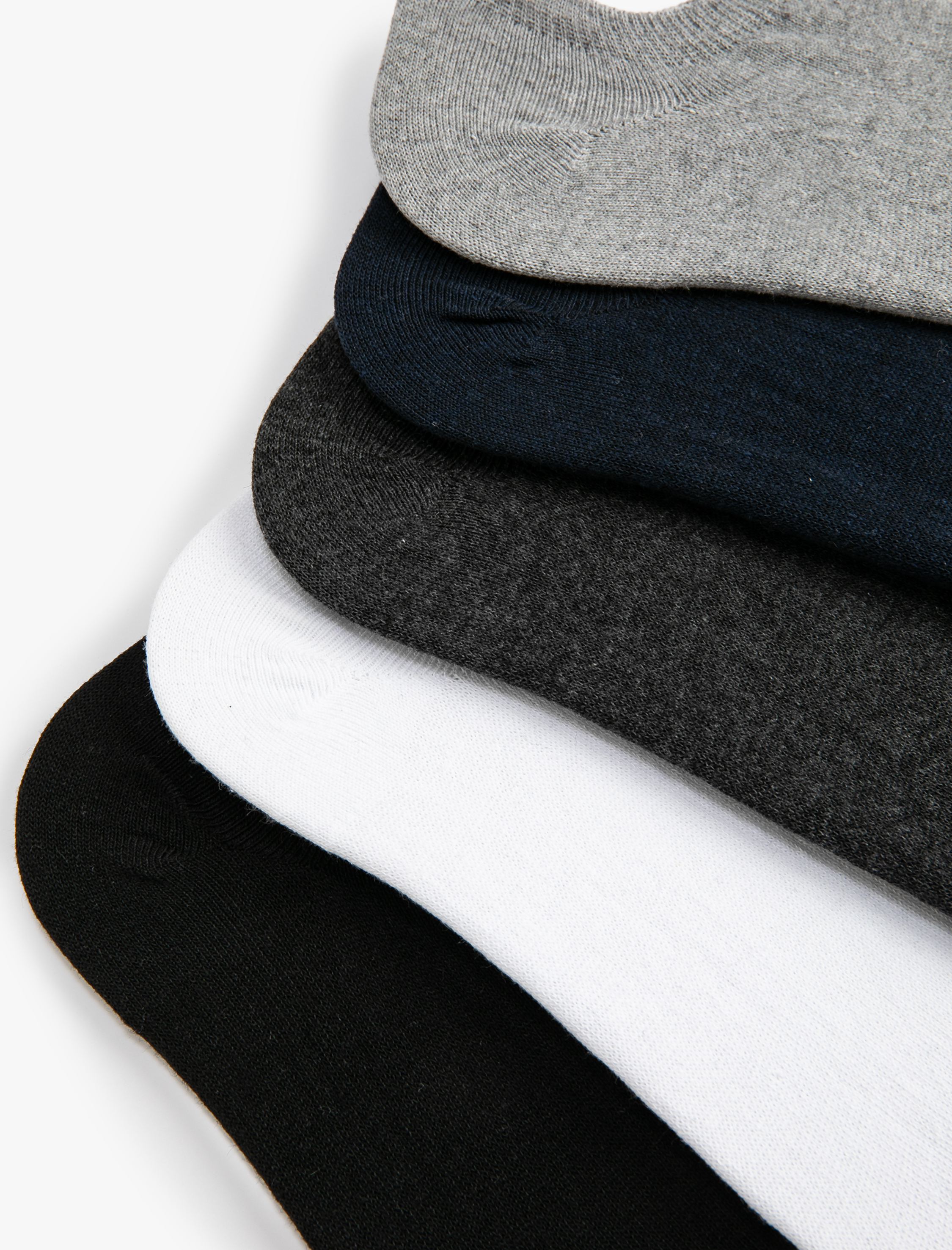  Erkek Basic 5'li Patik Çorap Seti