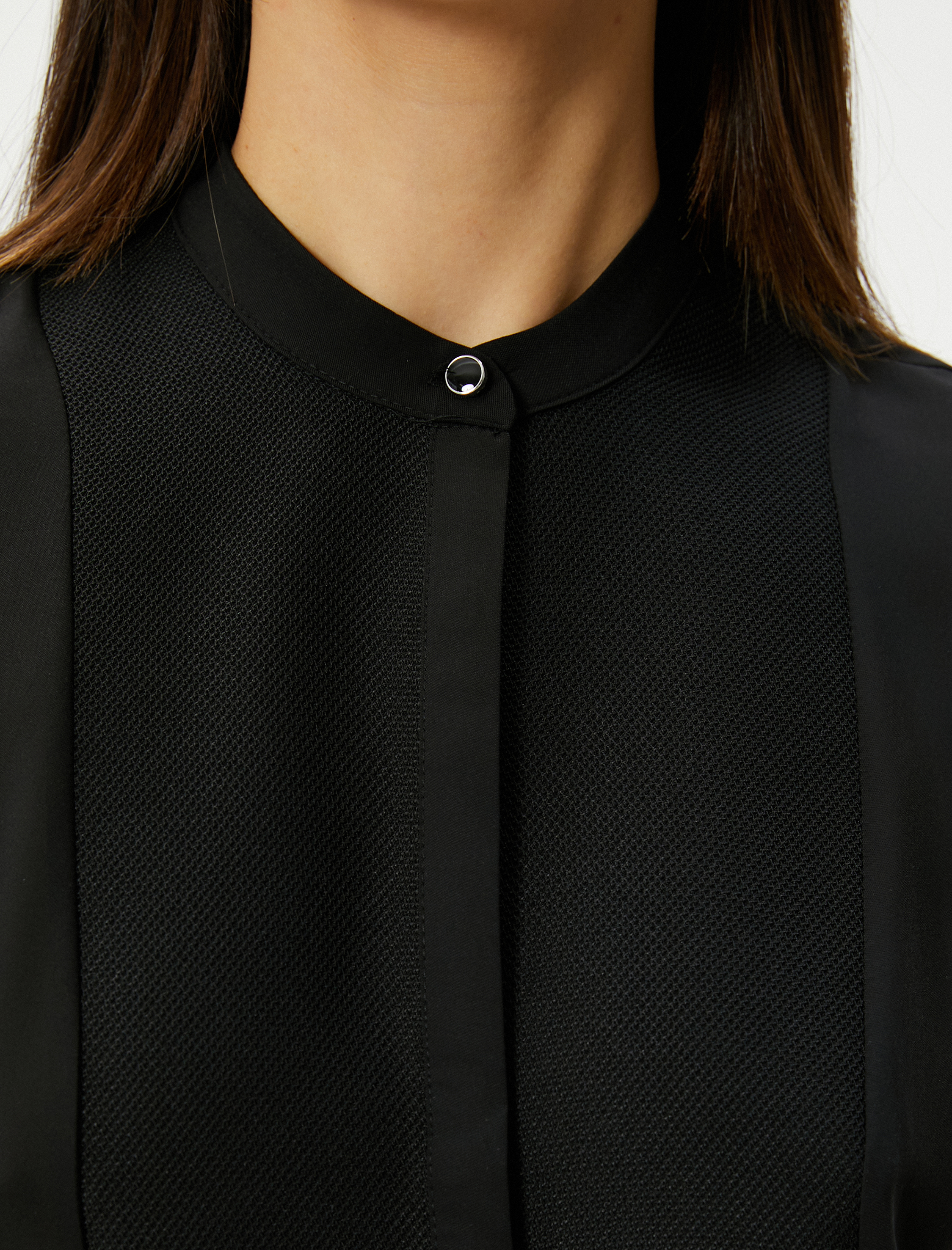   Hakim Yaka Gömlek Kısa Kollu Robalı