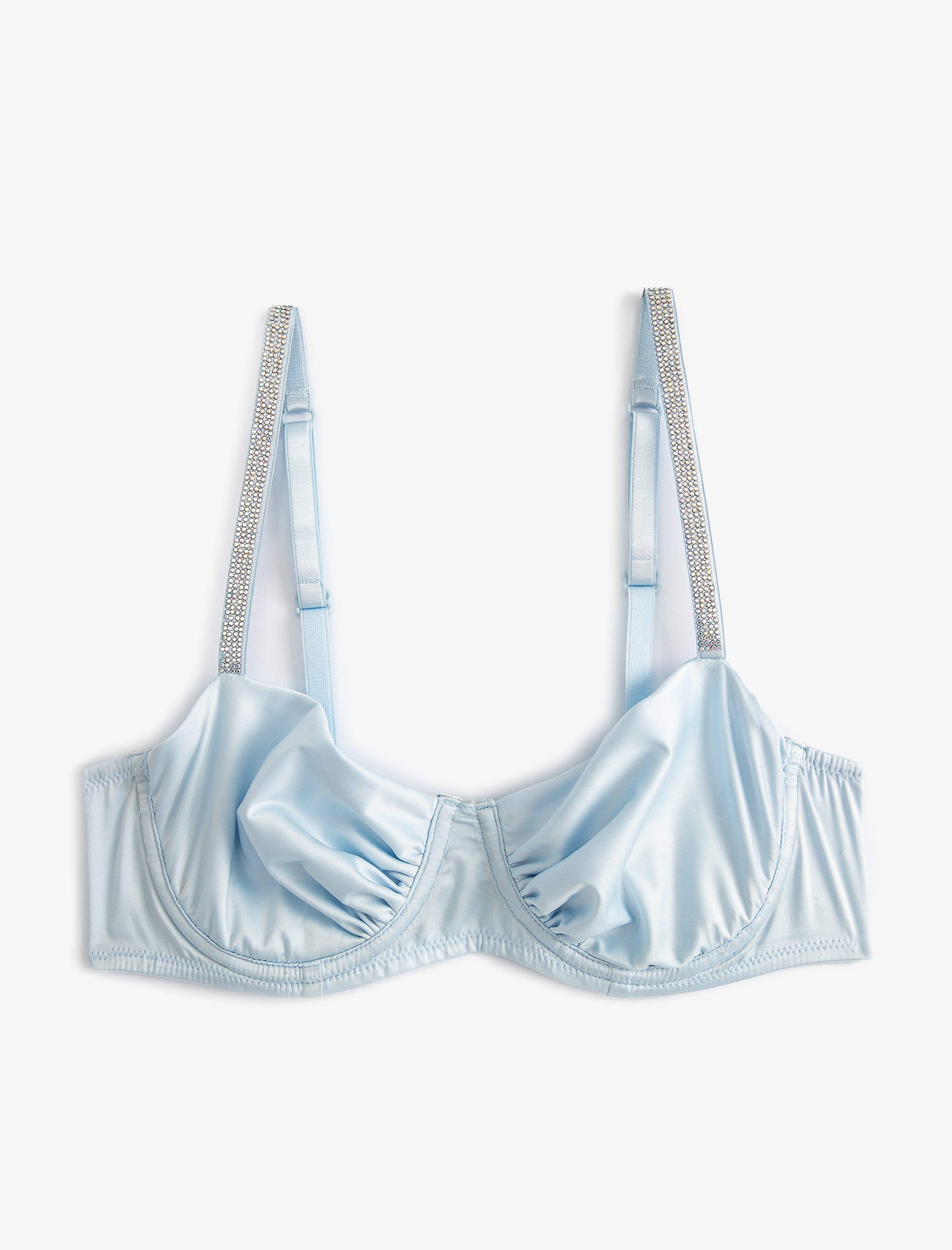   Taşlı Sütyen Balenli Dolgusuz Kapsız