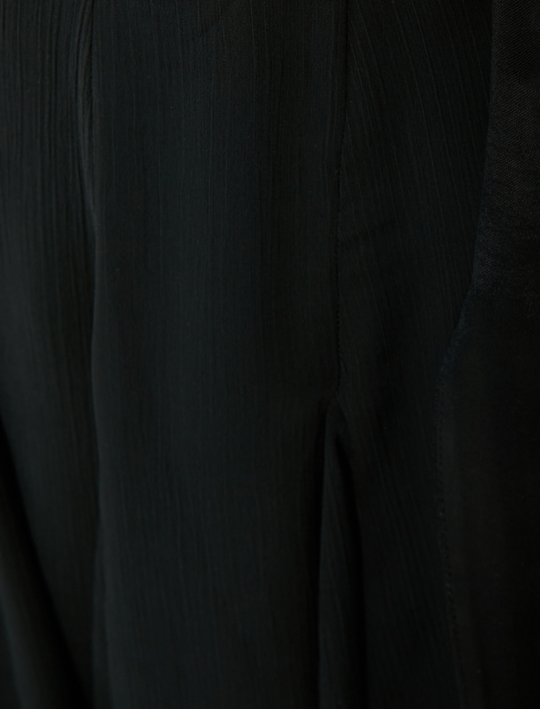   Mini Tül Fırfırlı Etek Astarlı Kuşak Detaylı