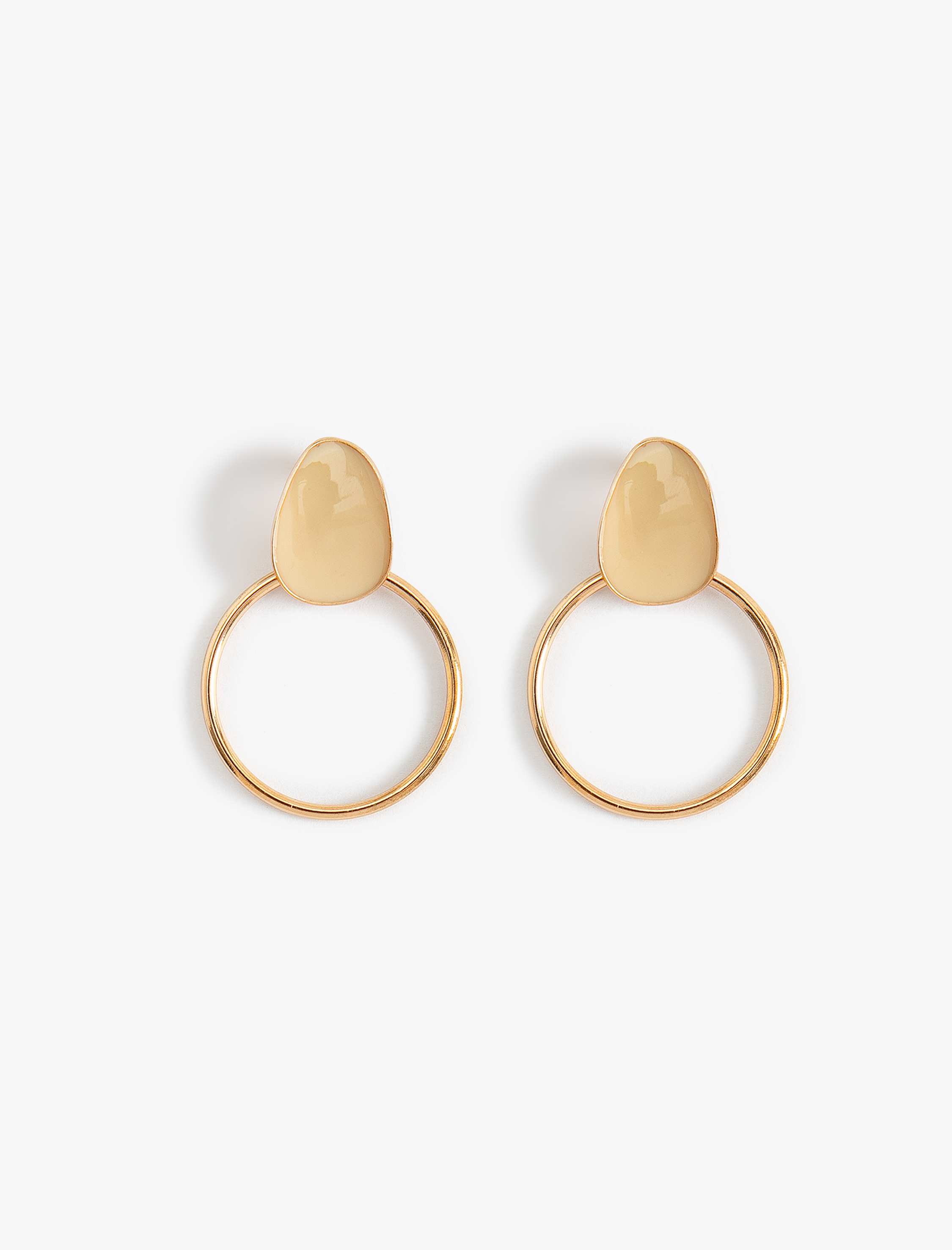  Kadın Geometrik Küpe Büyük Boy