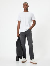 Slim Fit Kot Pantolon - Brad Jean