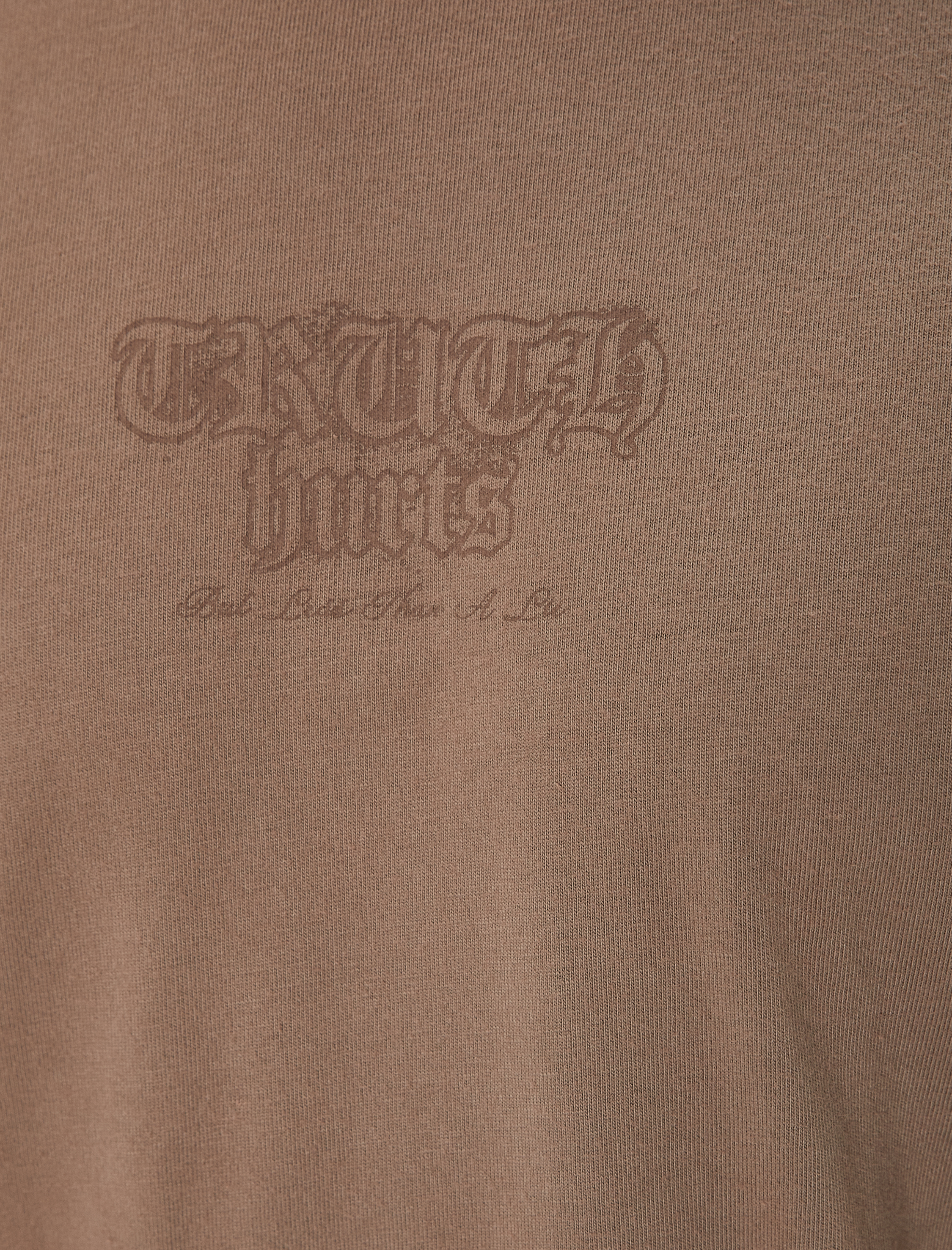   Slogan Baskılı Tişört Bisiklet Yaka Kısa Kollu Pamuklu