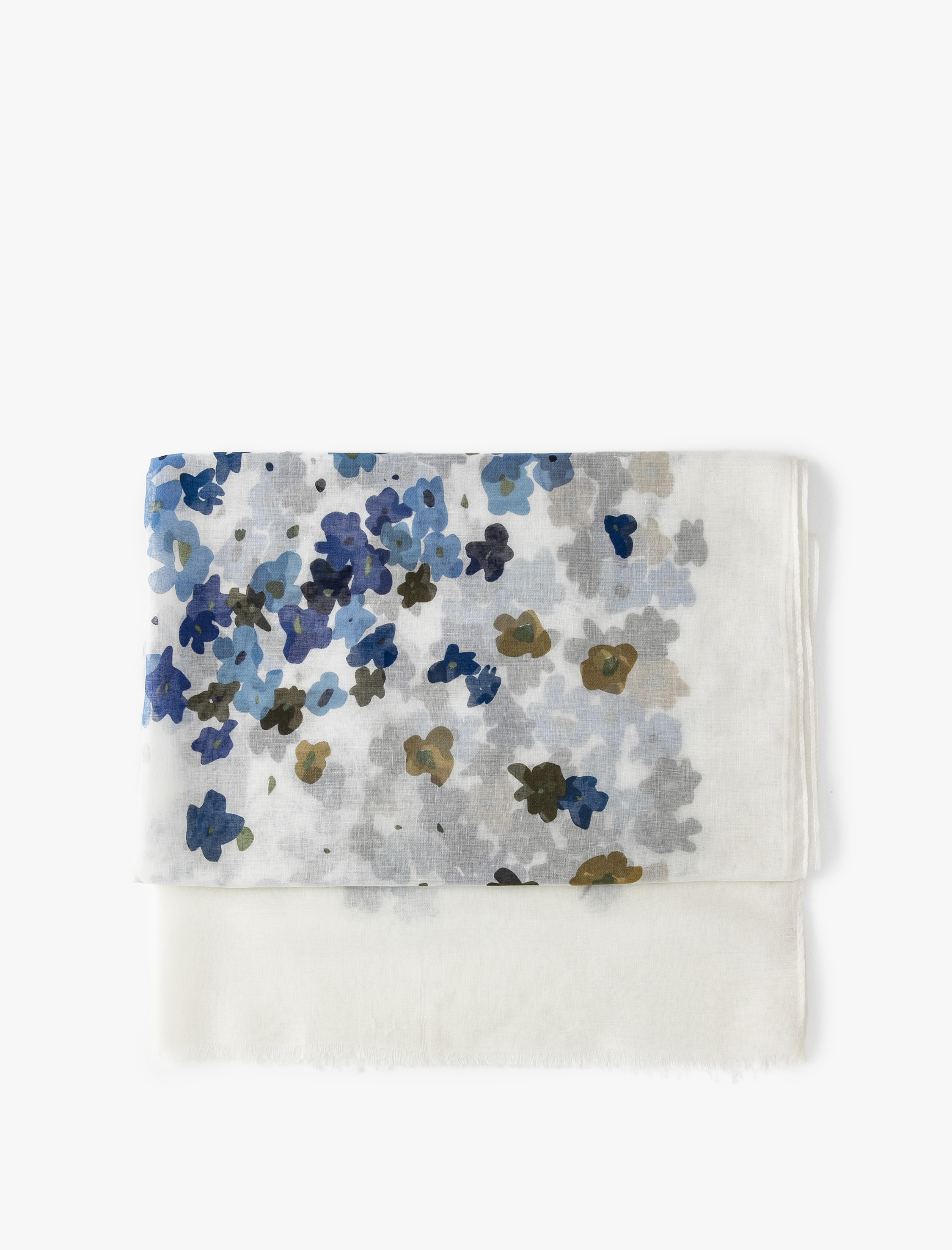  Kadın Çiçekli Şal Uzun