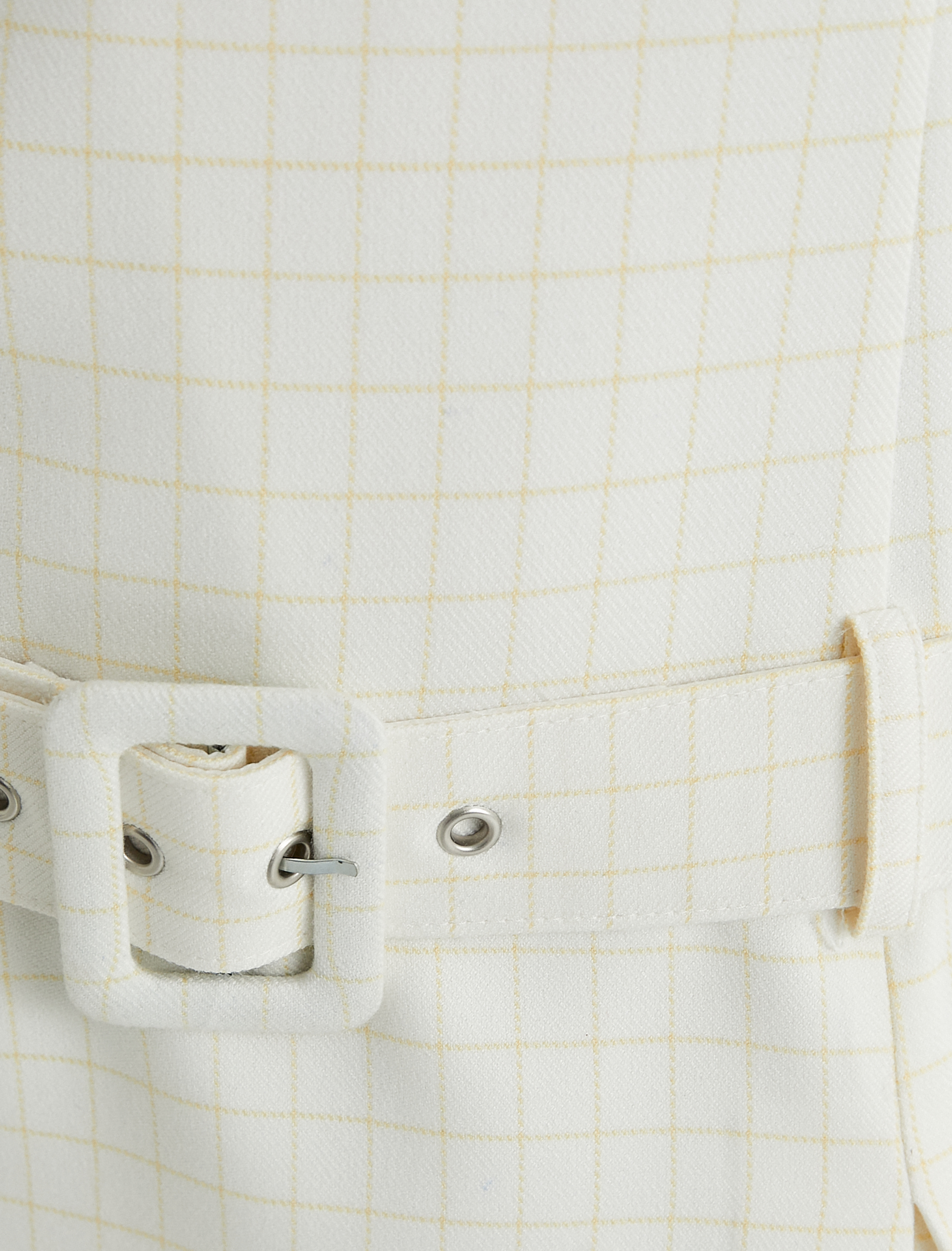   Mini Kemerli Pileli Elbise