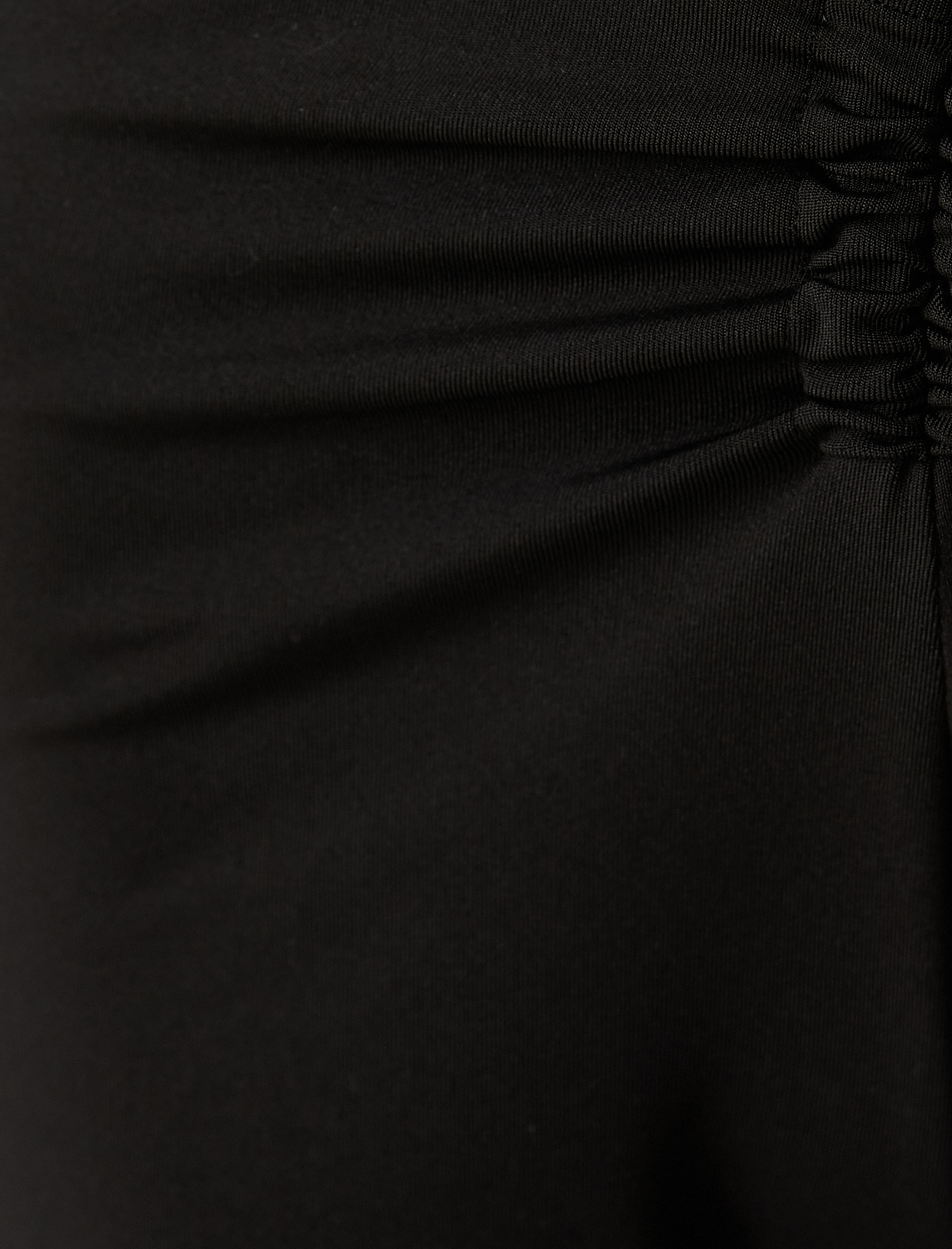   İspanyol Paça Pantolon Beli Biye Detaylı Drapeli