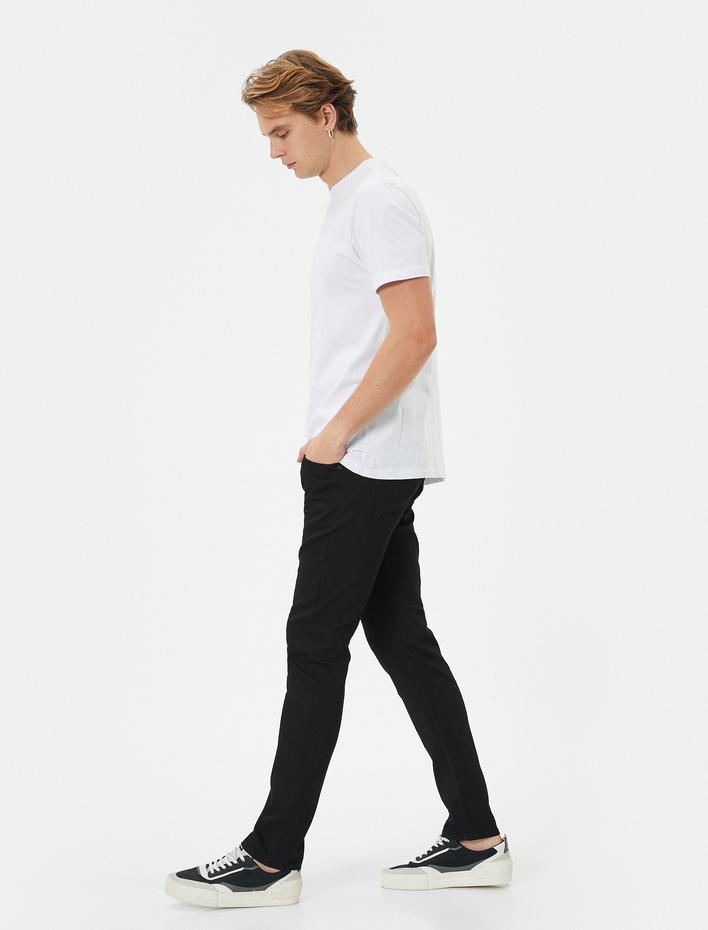  Slim Straight Fit Kot Pantolon - Chadwick Jean