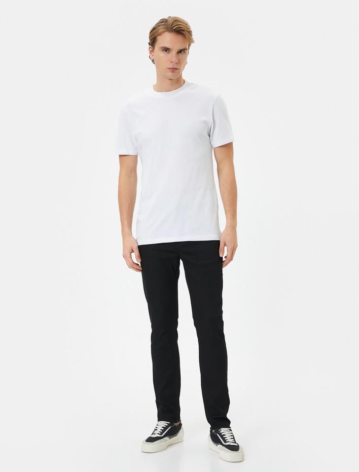  Slim Straight Fit Kot Pantolon - Chadwick Jean