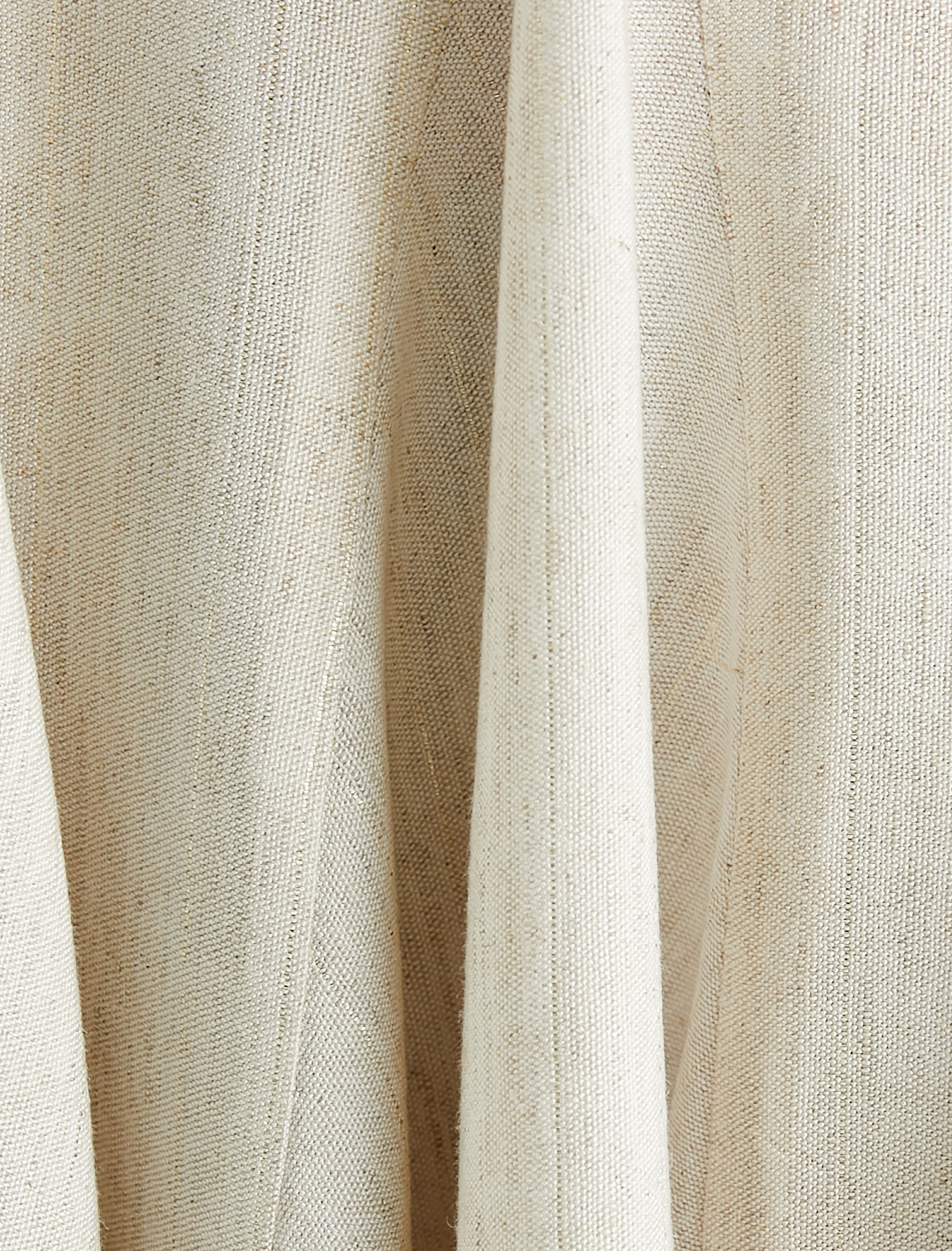   Volanlı Mini Etek Normal Bel Viskon Keten Karışımlı