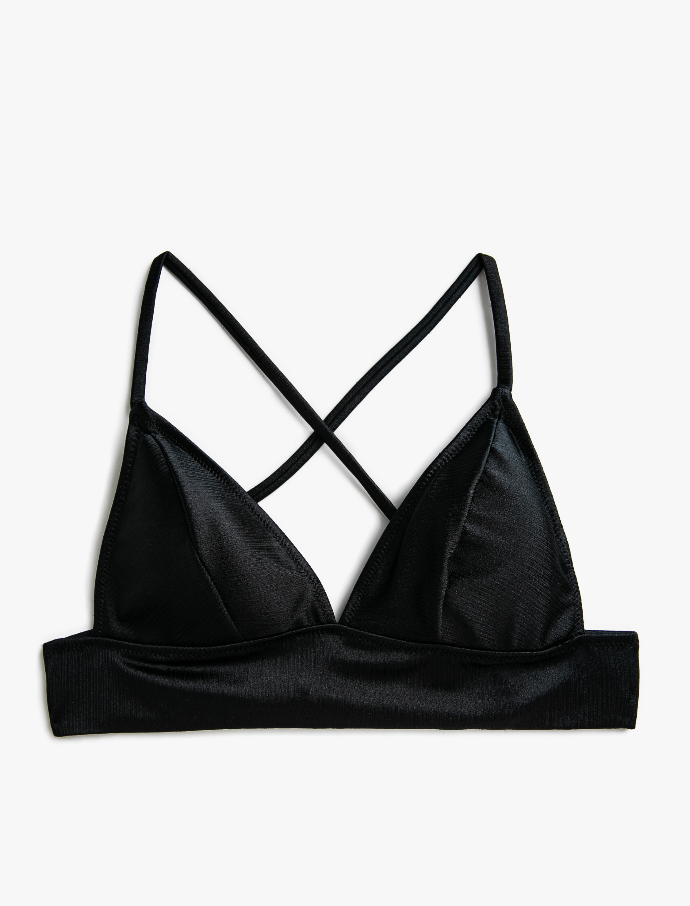   Sırtı Çapraz Bikini Üstü