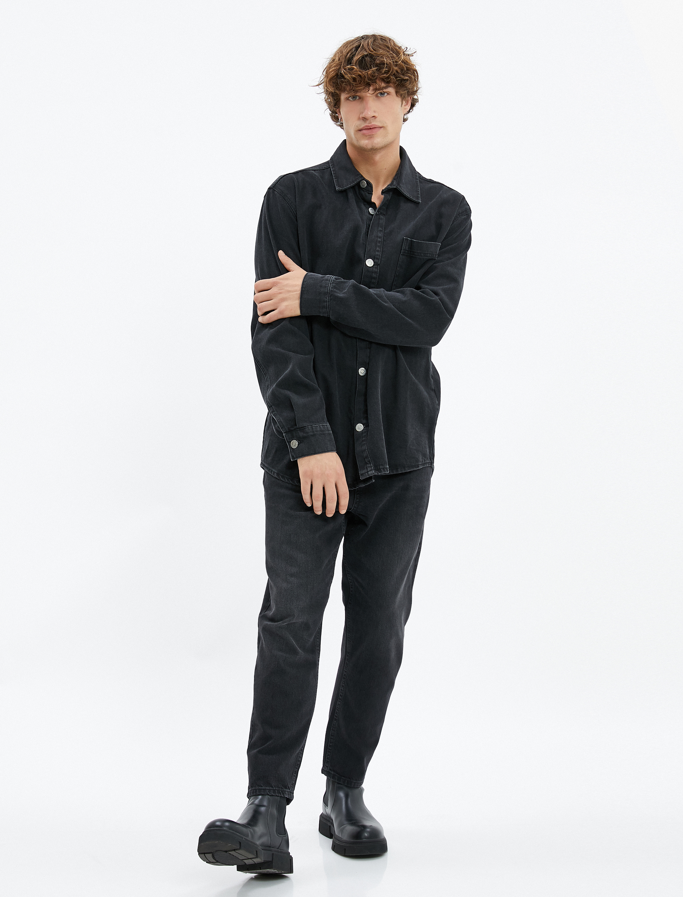   Loose Fit Jean Pantolon - Steve Jean