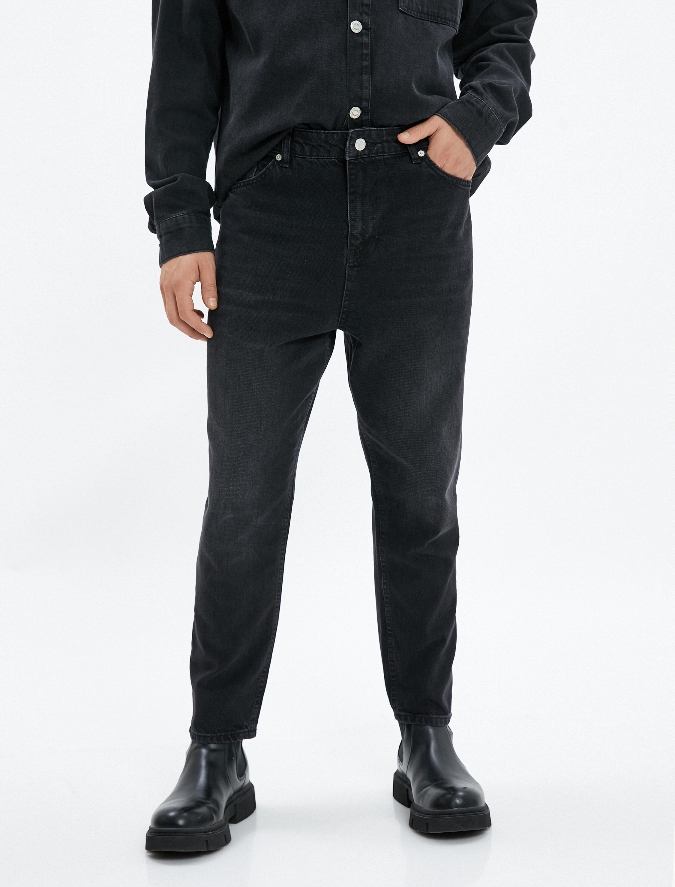   Loose Fit Jean Pantolon - Steve Jean