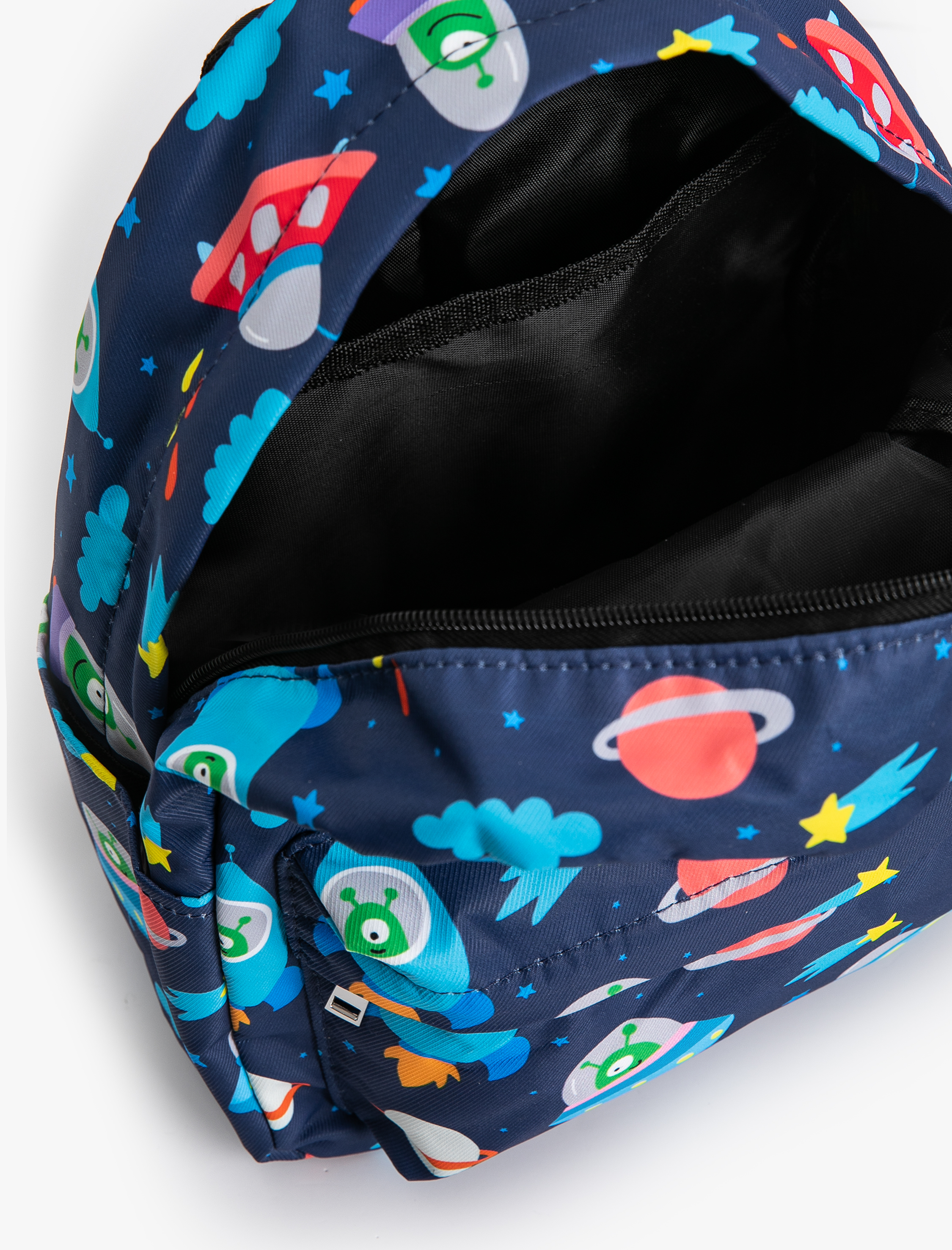  Erkek Çocuk Sırt Çantası Uzay Desenli